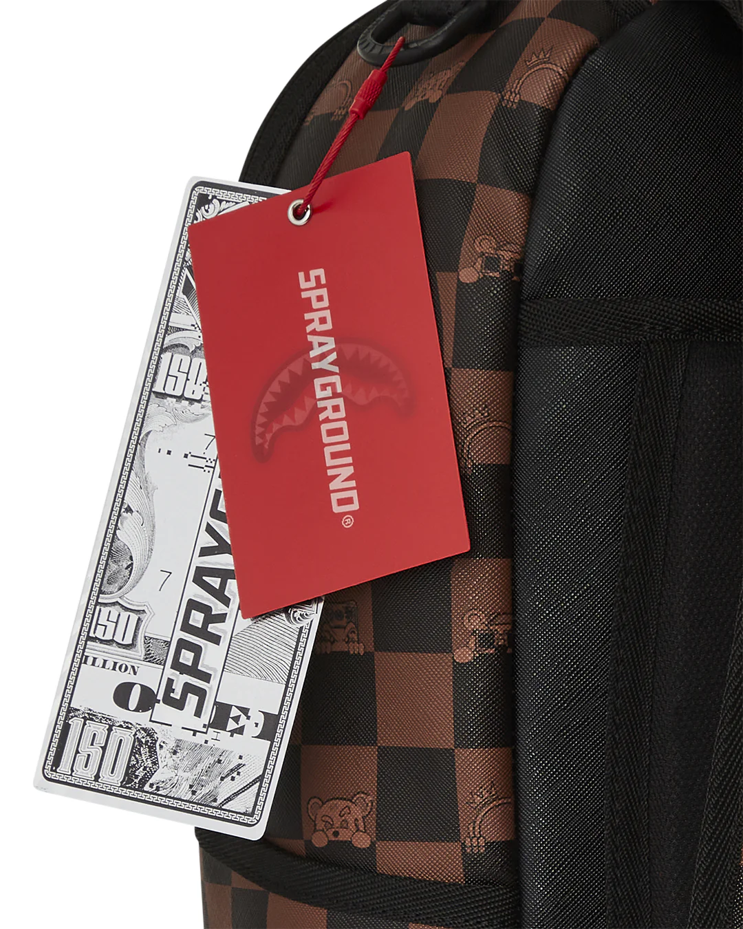 PEEKING CHARACTER CHECK BACKPACK - Image 9