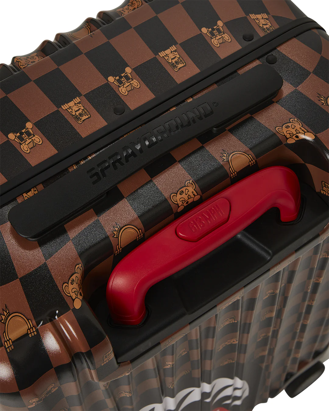 PEEKING CHARACTER CHECK CARRY ON LUGGAGE - Image 6