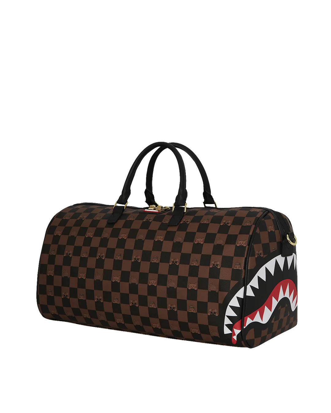 PEEKING CHARACTER CHECK DUFFLE - Image 3