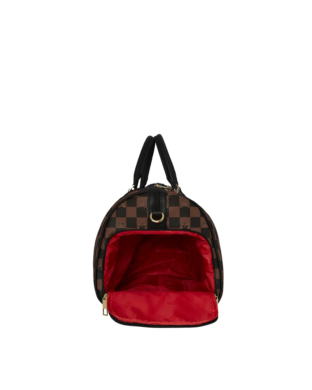 PEEKING CHARACTER CHECK DUFFLE - Image 7