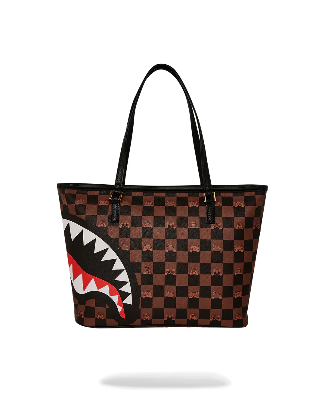 PEEKING CHARACTER CHECK TOTE - Image 5