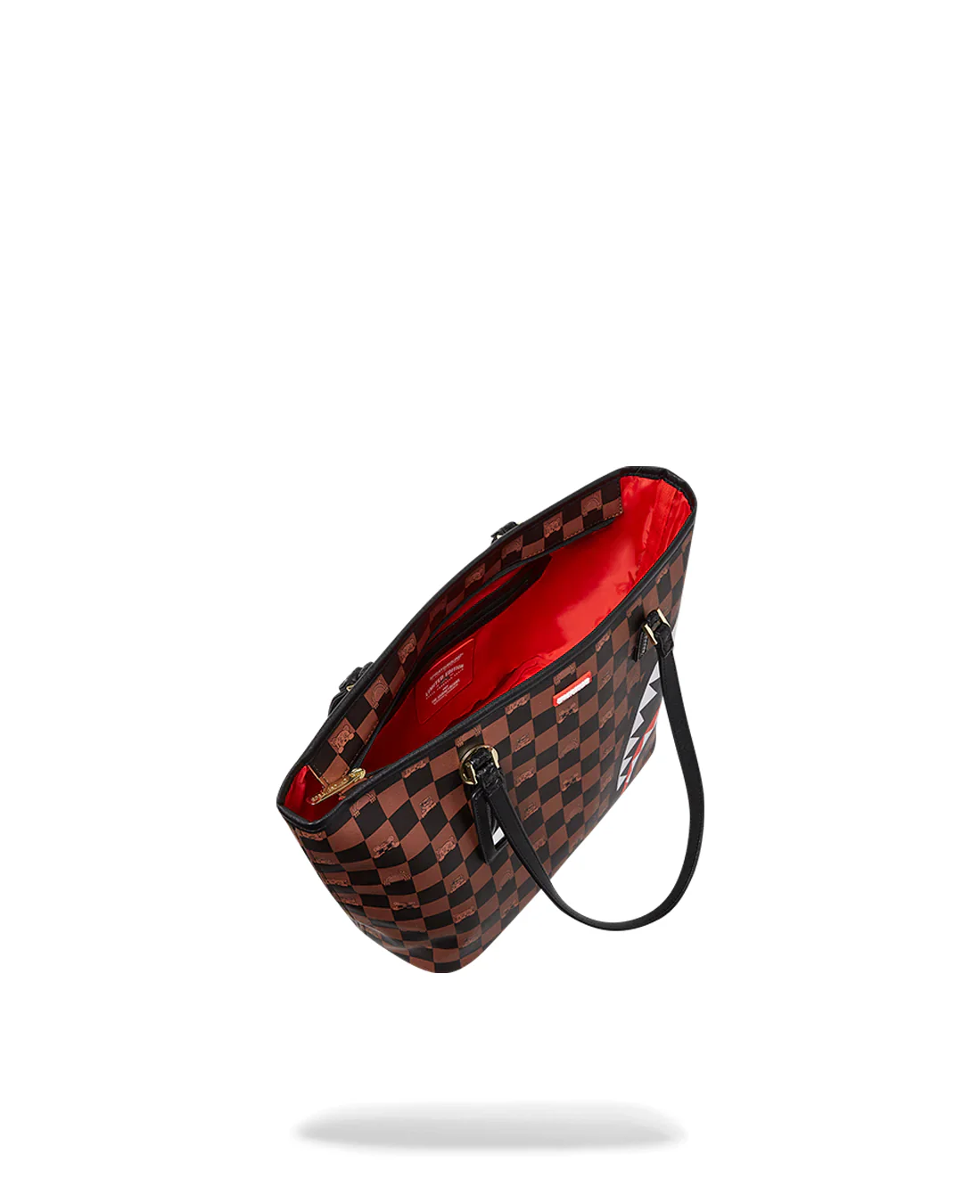 PEEKING CHARACTER CHECK TOTE - Image 8