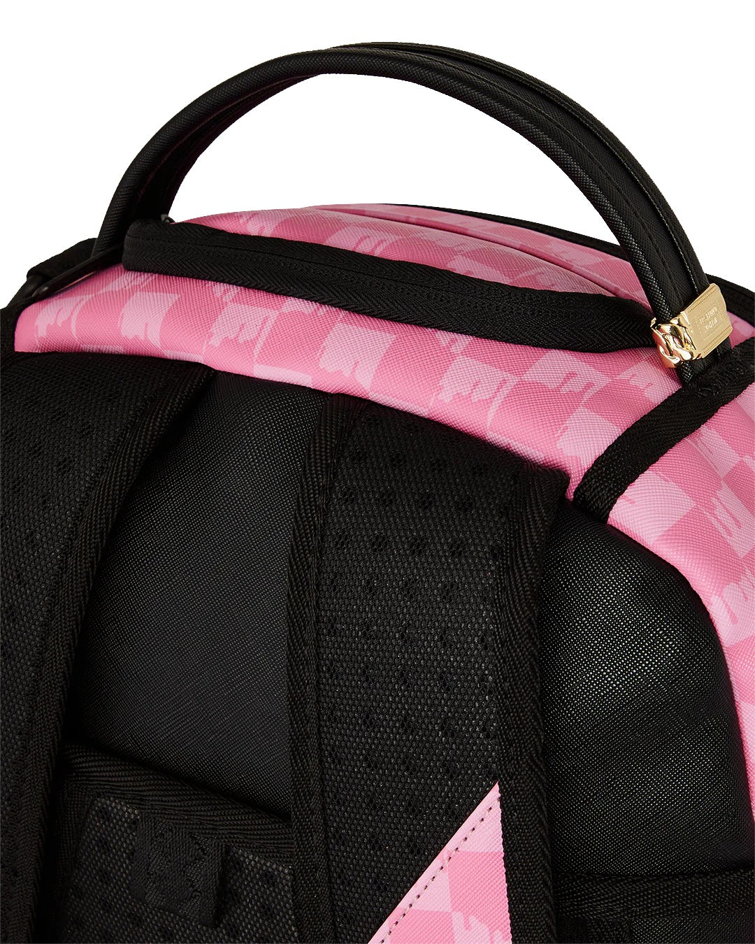 PINK AND BLACK DRIP CHECK DLXSV BACKPACK - Image 13