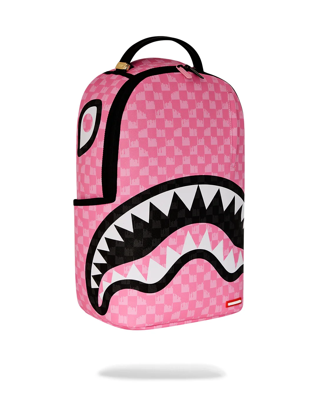 PINK AND BLACK DRIP CHECK DLXSV BACKPACK - Image 3