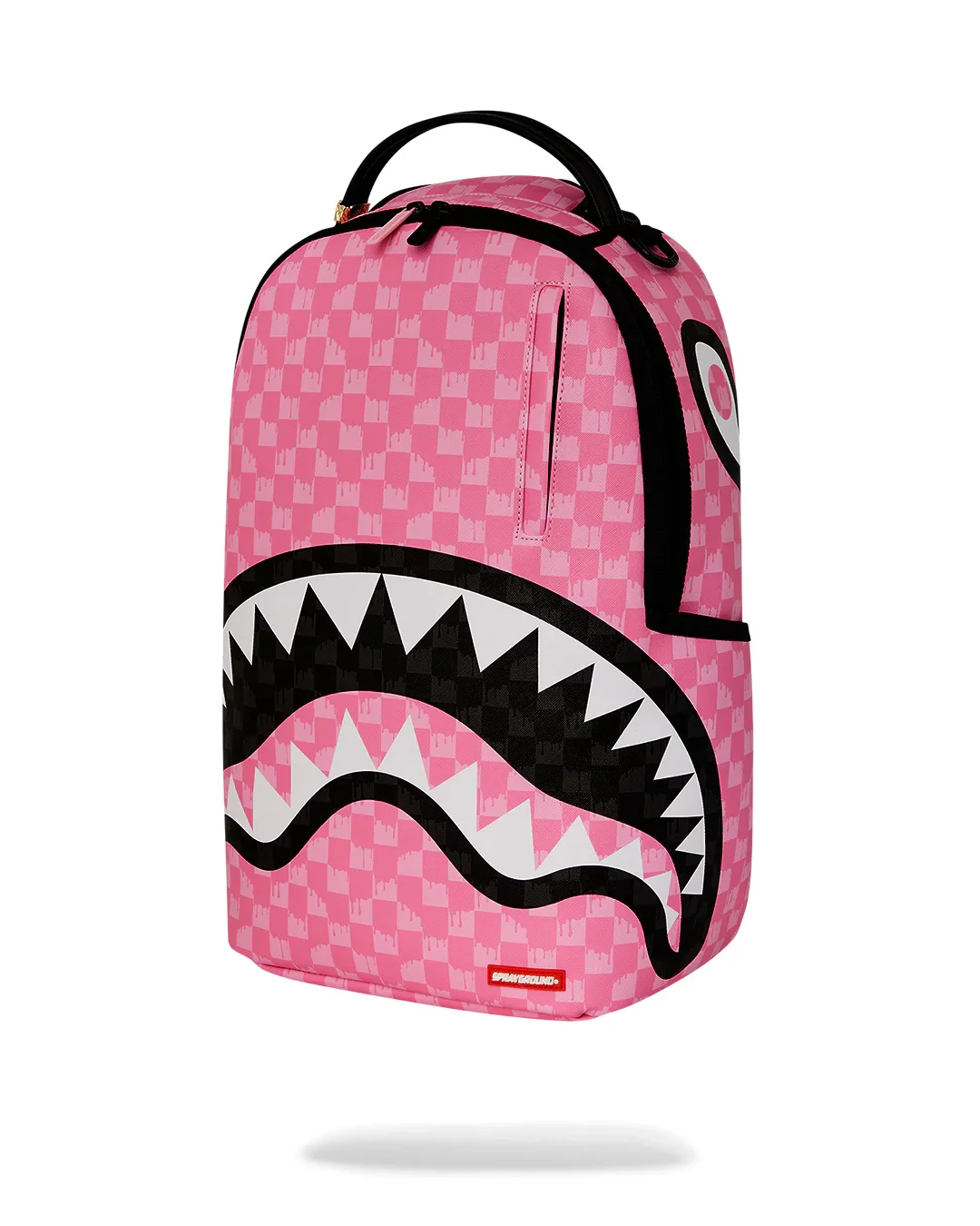 PINK AND BLACK DRIP CHECK DLXSV BACKPACK - Image 9