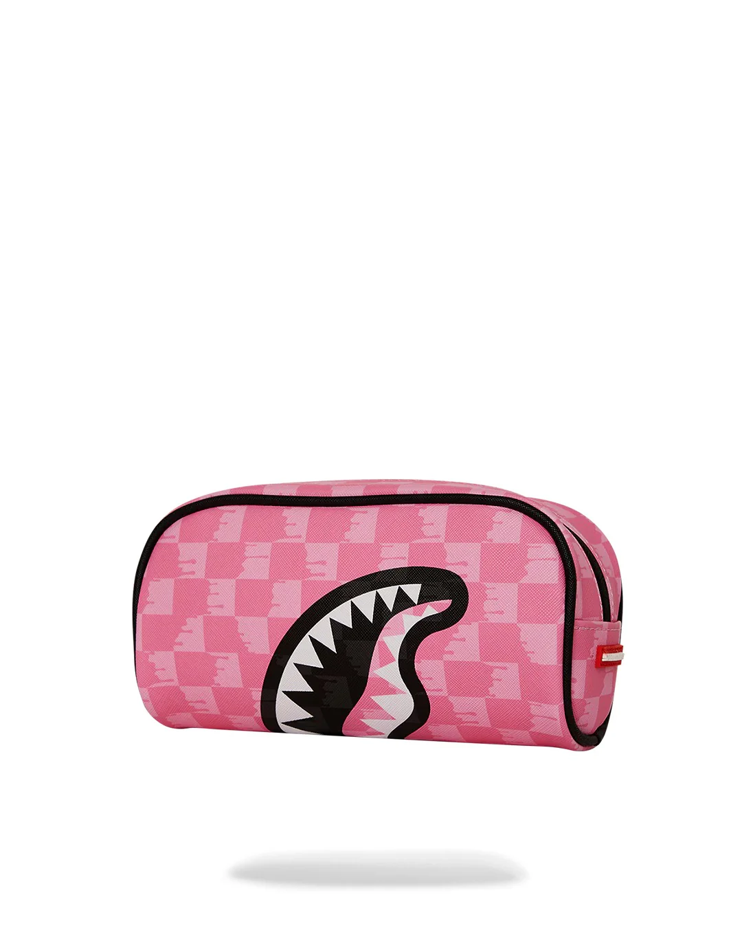 PINK AND BLACK DRIP CHECK POUCH - Image 5