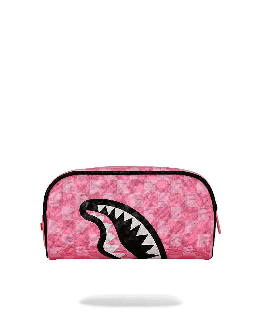 PINK AND BLACK DRIP CHECK POUCH - Image 7