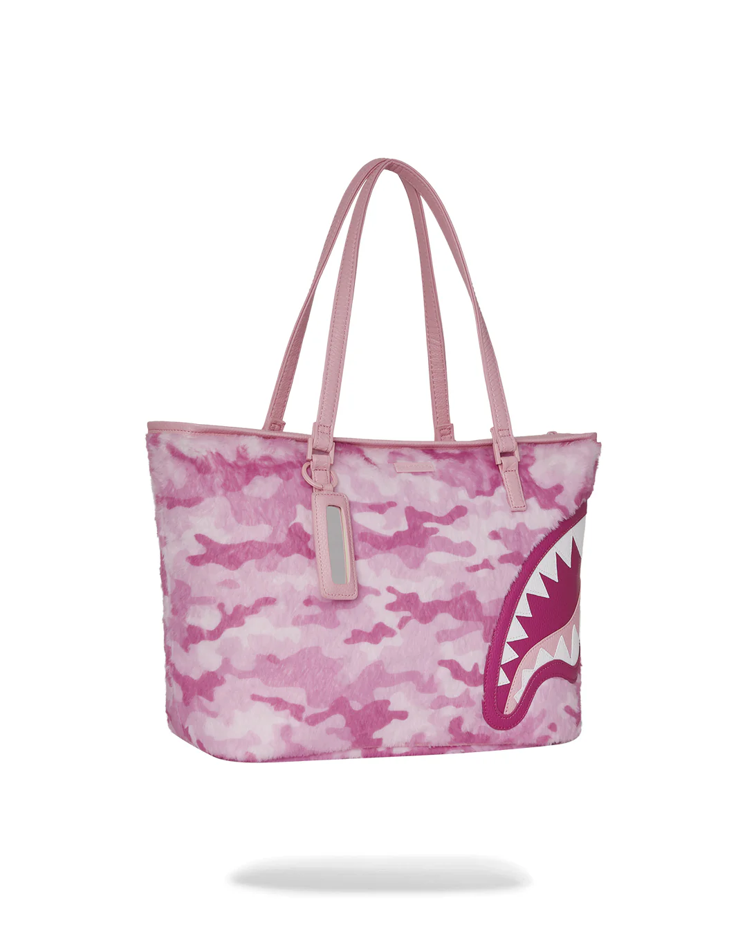 Pink Fur Camo Tote - Image 2