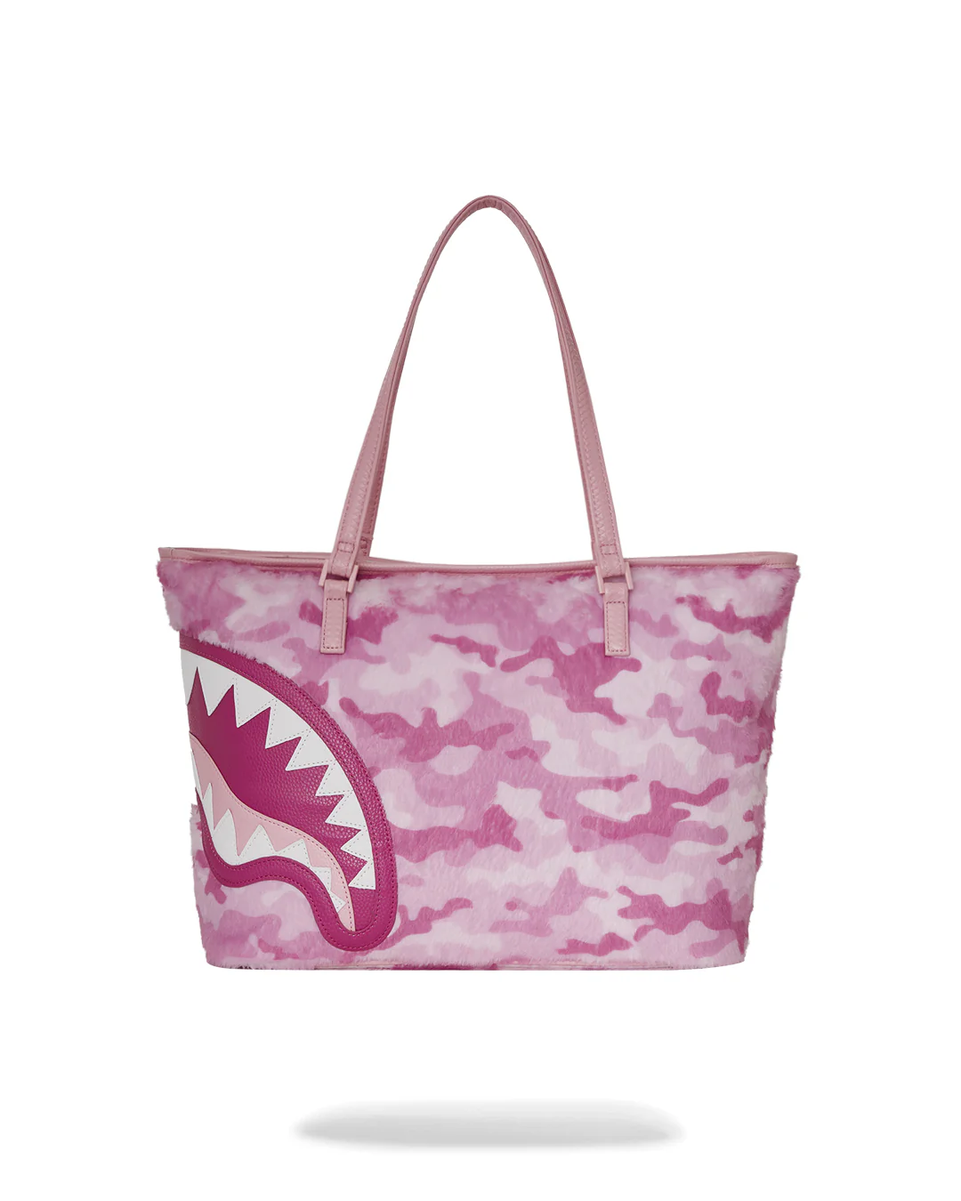 Pink Fur Camo Tote - Image 3