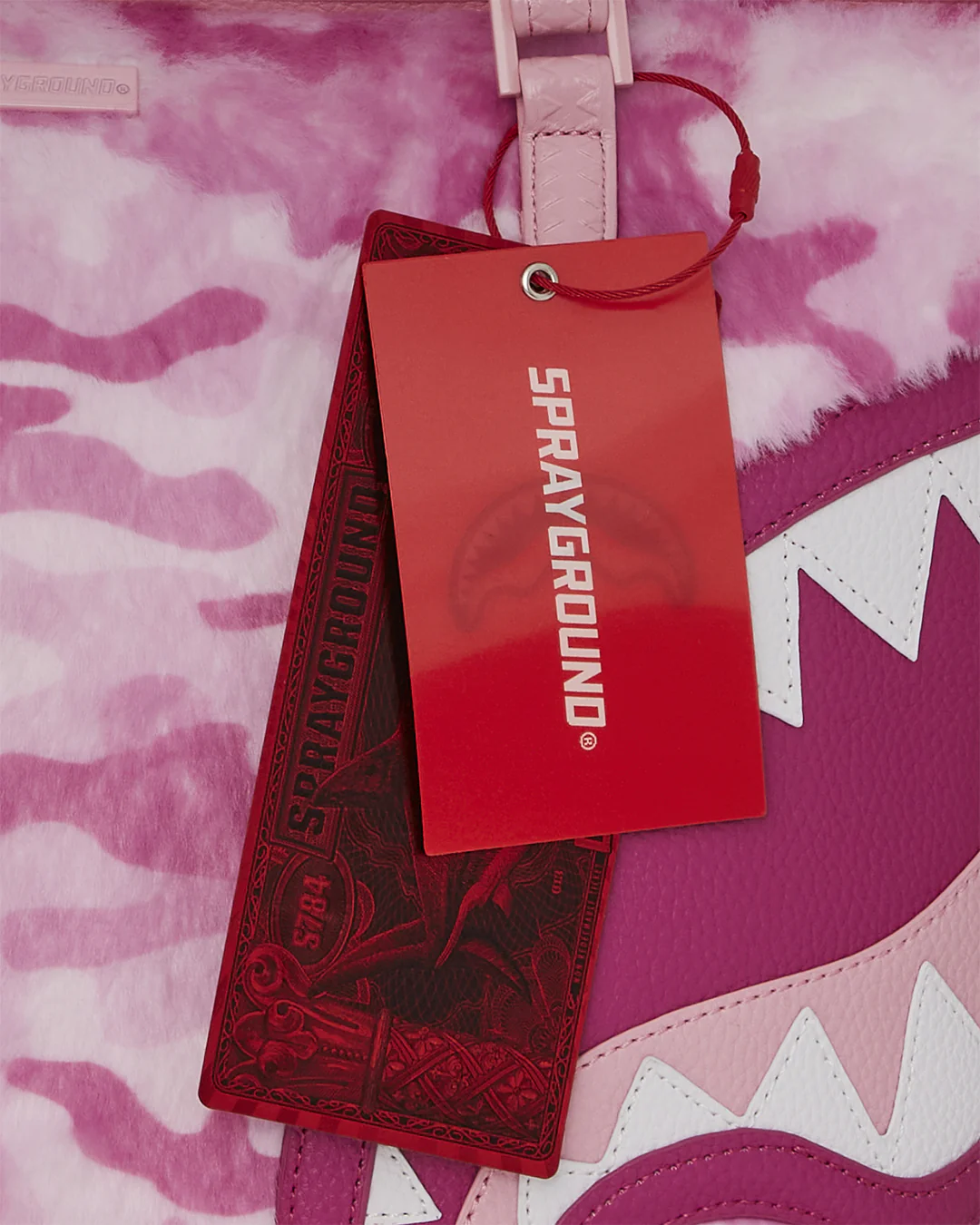 Pink Fur Camo Tote - Image 6