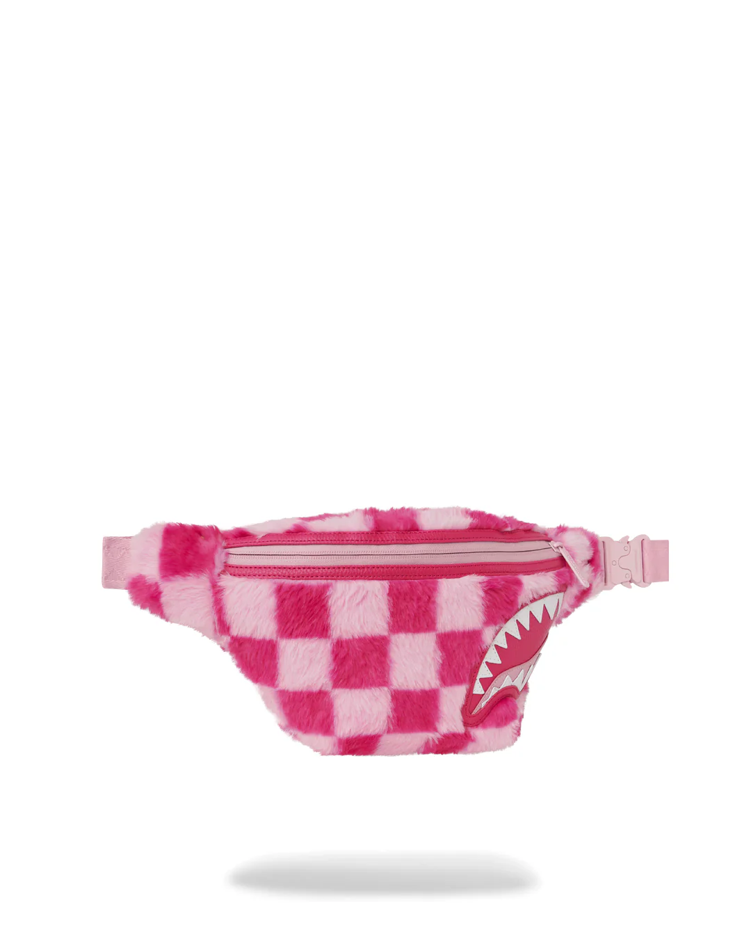 PINK FUR CHECK SAVVY CROSSBODY - Image 2