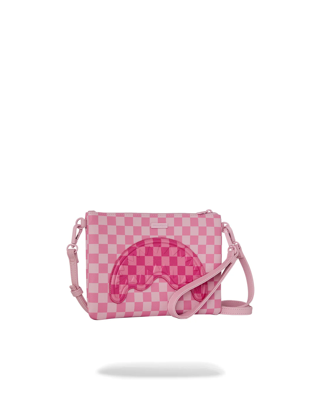 PINK SIP PATCH CROSSBODY POUCHETTE - Image 2