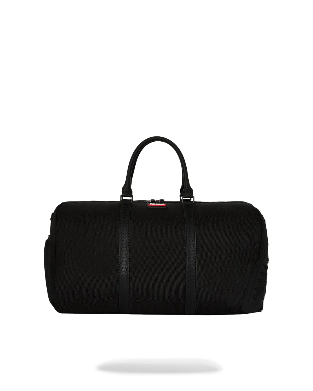PRINTED ZIPPER SHARK DUFFLE