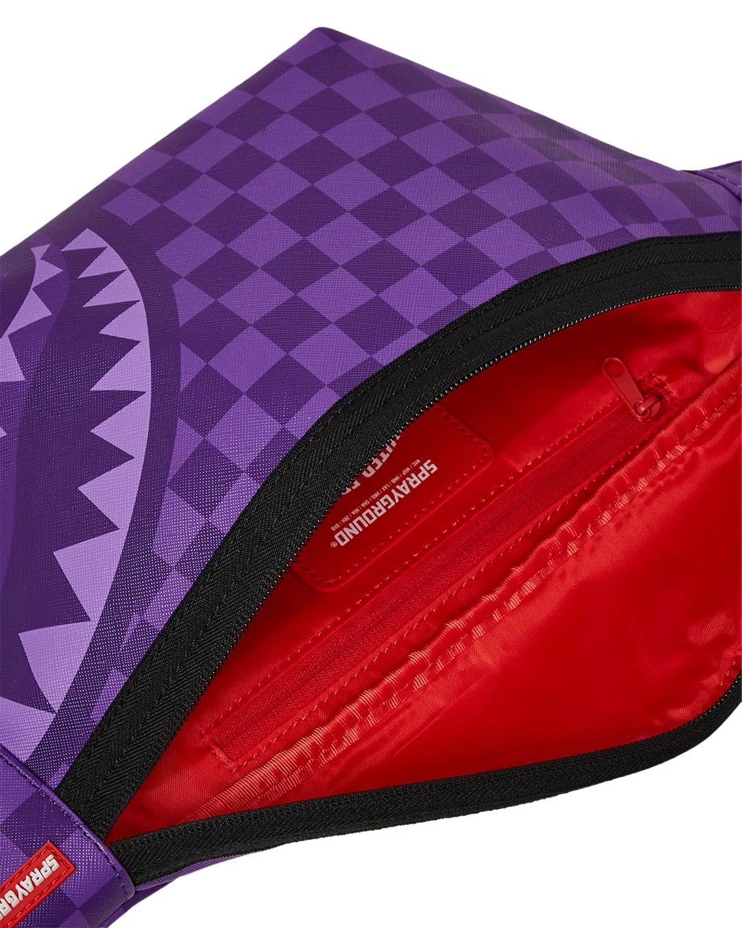 PURPLE SHARK SHARKS IN PARIS SAVVY CROSSBODY - Image 4