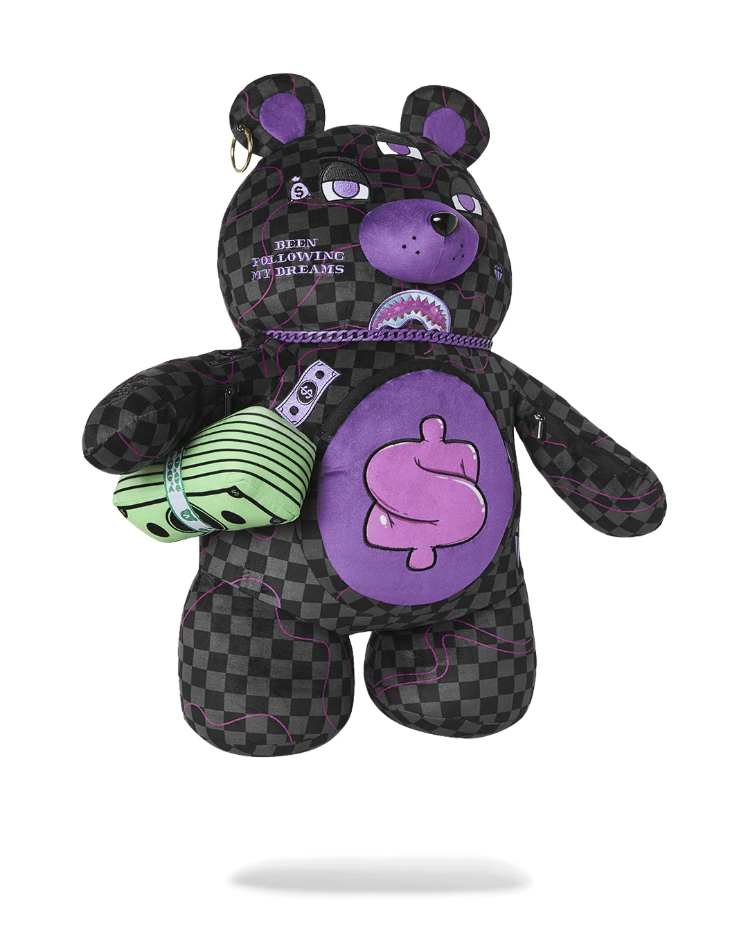 PURPLE SLIME TAKEOVER BEAR BACKPACK - Image 8