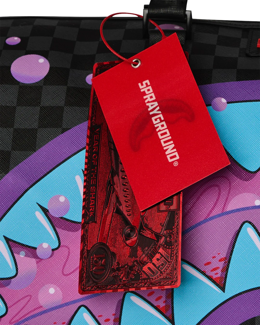 PURPLE SLIME TAKEOVER LARGE DUFFLE - Image 15