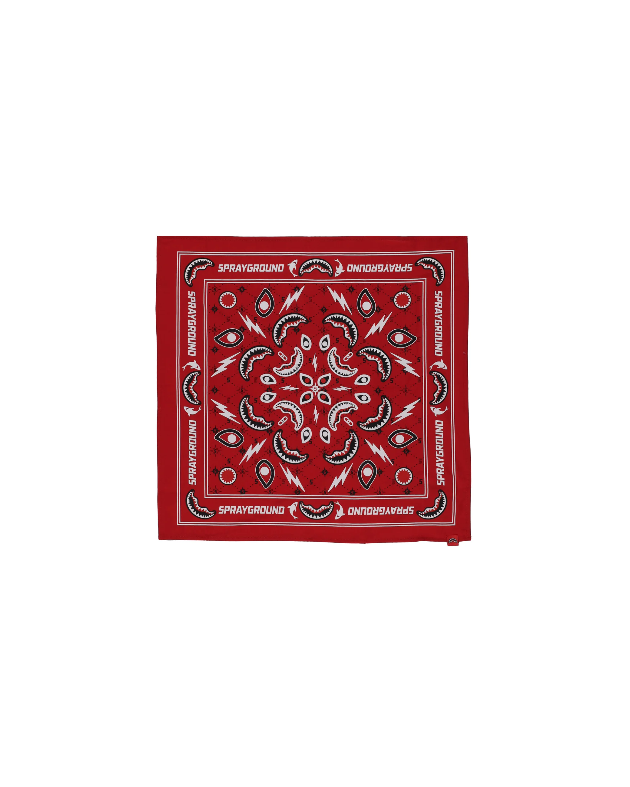 RED BANDANA - REGULAR WHITE T-SHIRT - Image 5