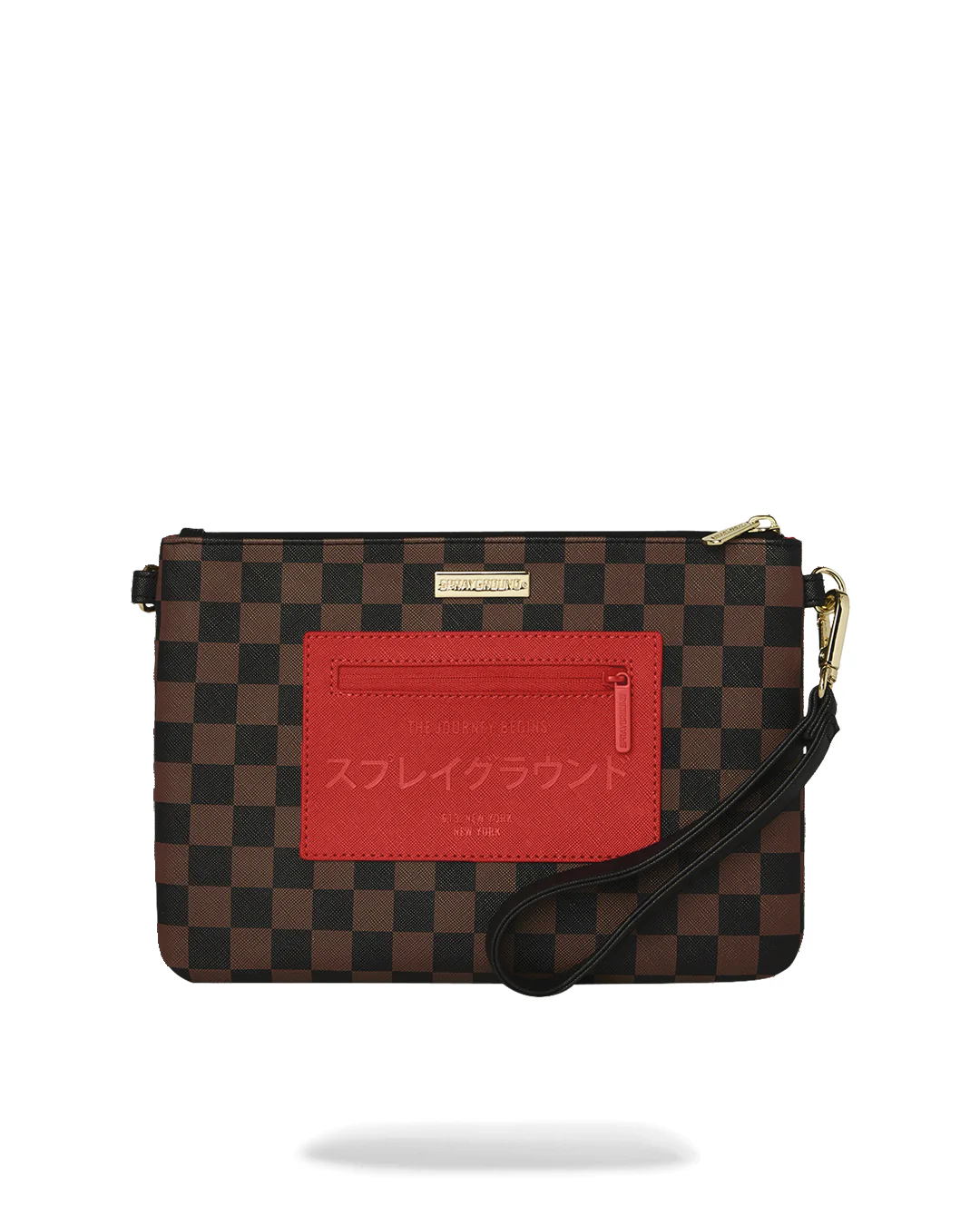 RED REDEMPTION CROSSBODY POUCHETTE - Image 3