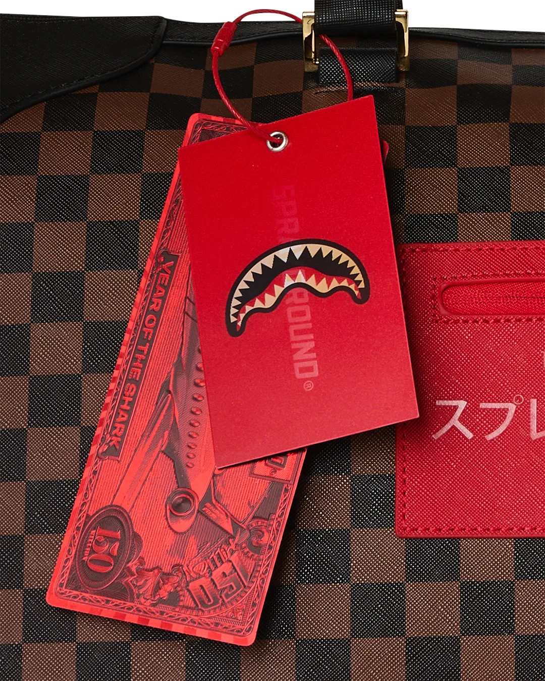 RED REDEMPTION PYRAMID DUFFLE - Image 13