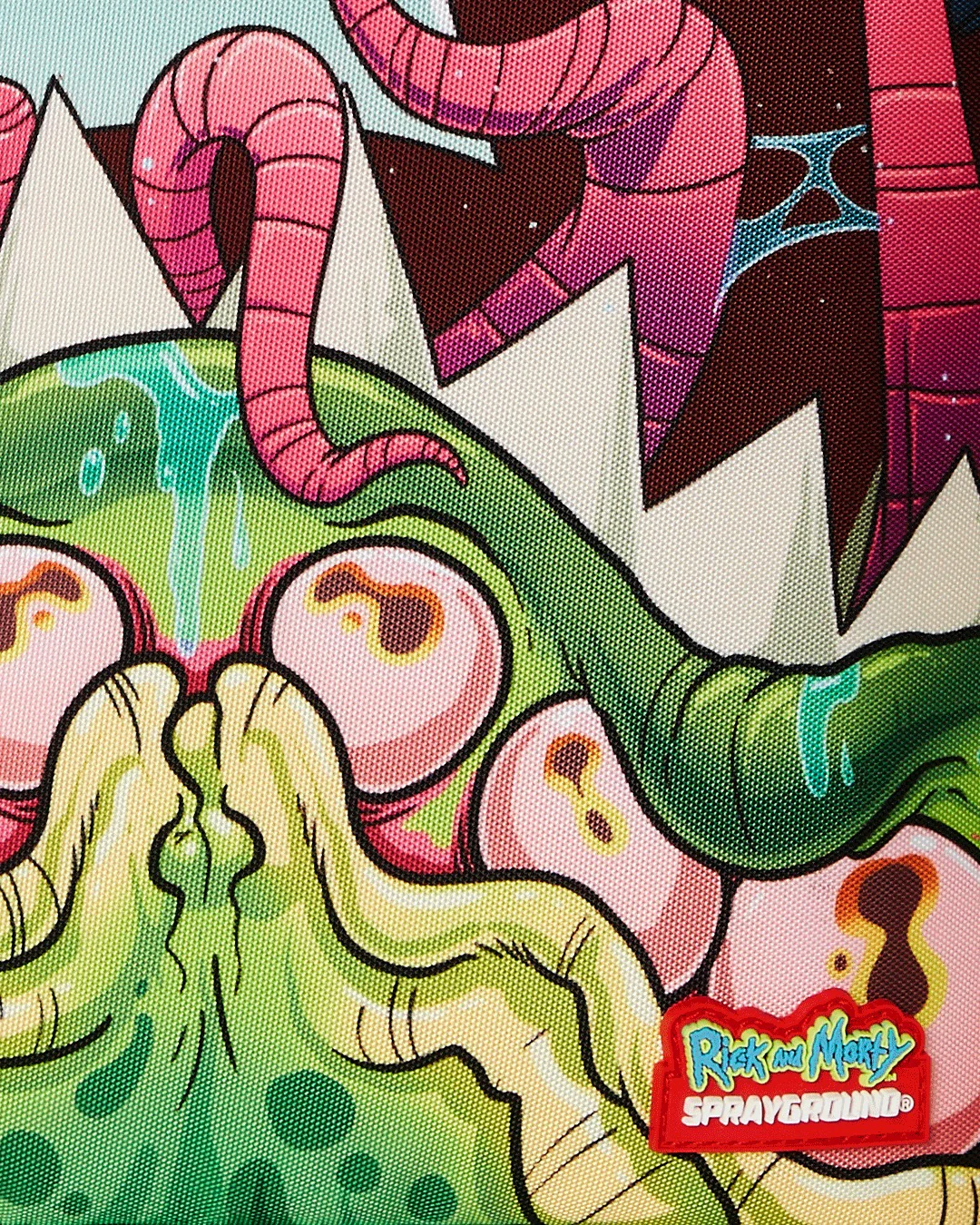 RICK AND MORTY DLXR ALIEN MOUTH DLXR BACKPACK - Image 9