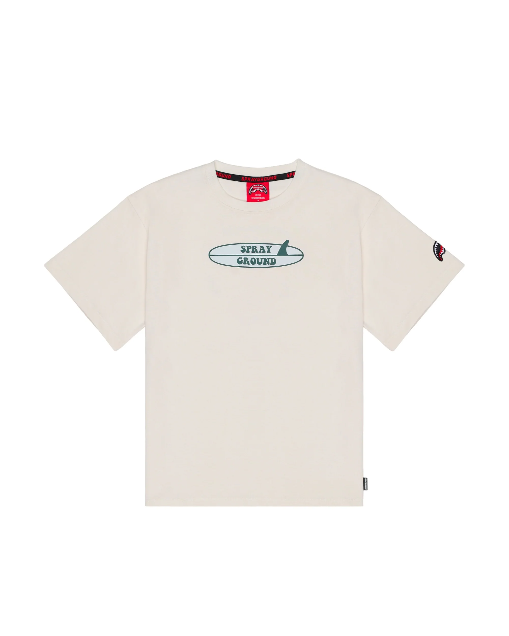 RIDE THE WAVE IVORY OVER T-SHIRT