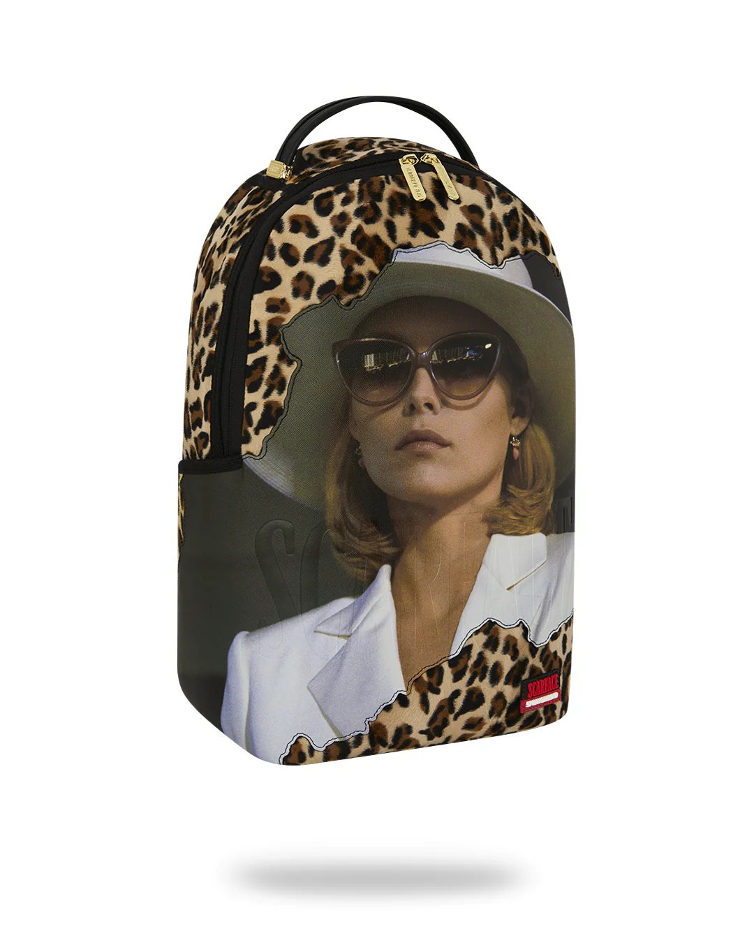 SCARFACE ELVIRA LEOPARD PRINT BACKPACK - Image 2