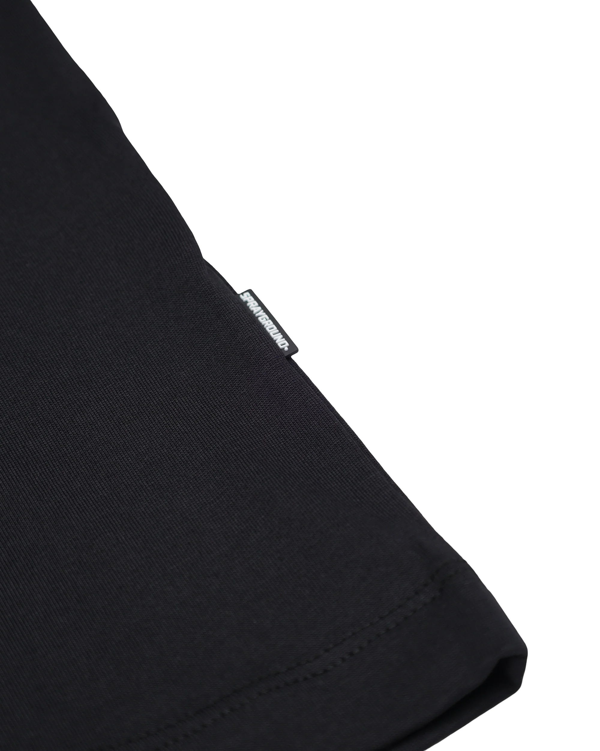 SCRIBBLE EMBROIDERY SHARK REG T-SHIRT BLK - Image 10