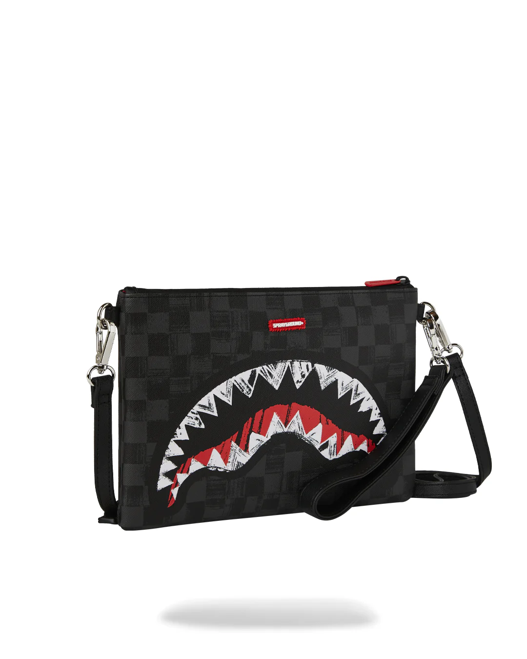 SCRIBBLE SHARK CROSSOVER CLUTCH - Image 2