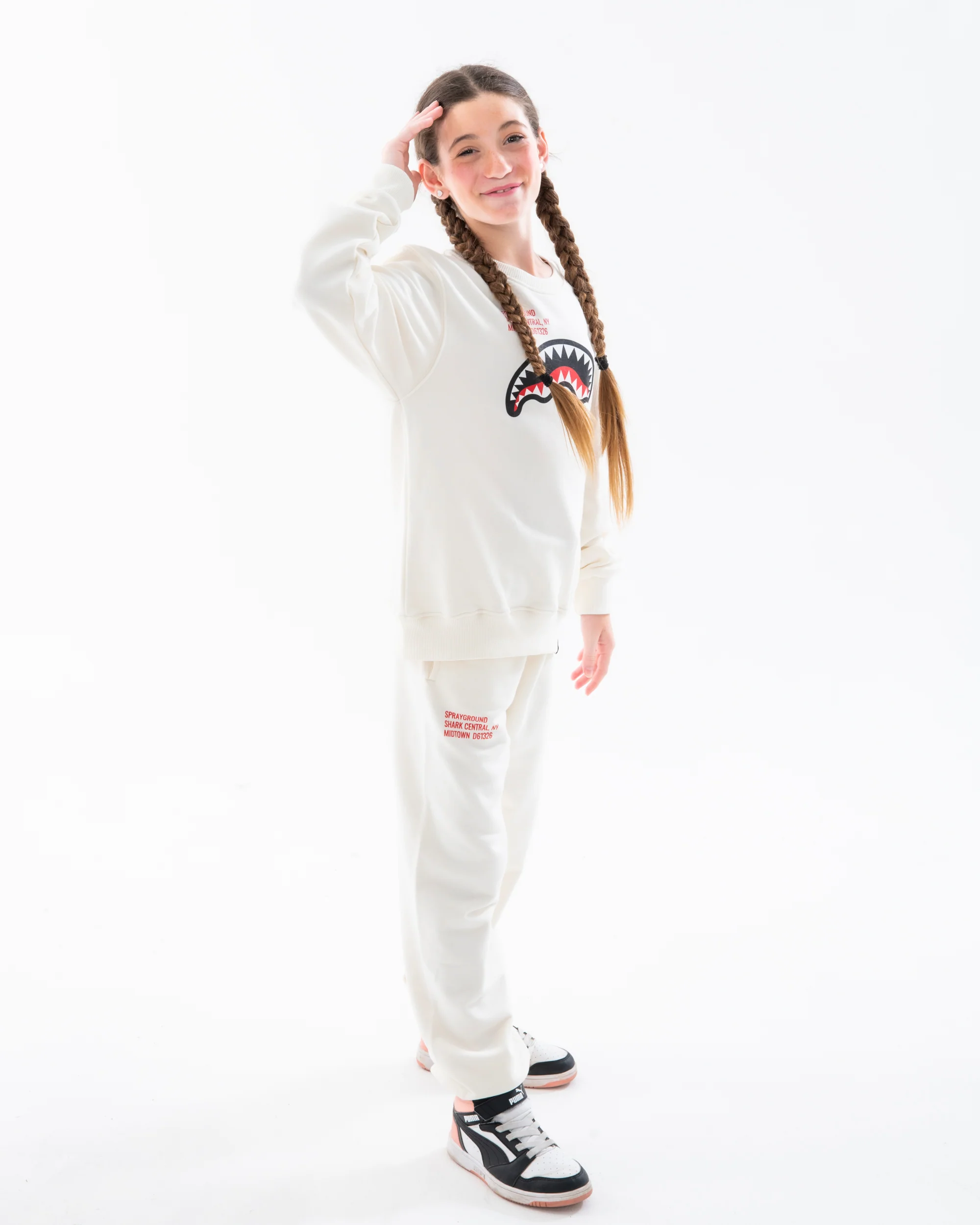 SHARK BASIC BAGGY PANTS IVO - Image 2