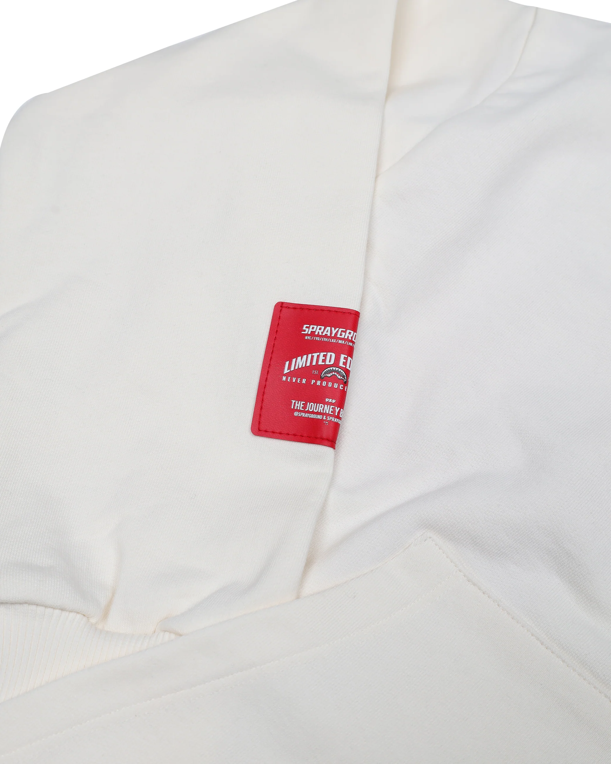 SHARK BASIC OVER FULLZIP HOODIE IVO - Image 8