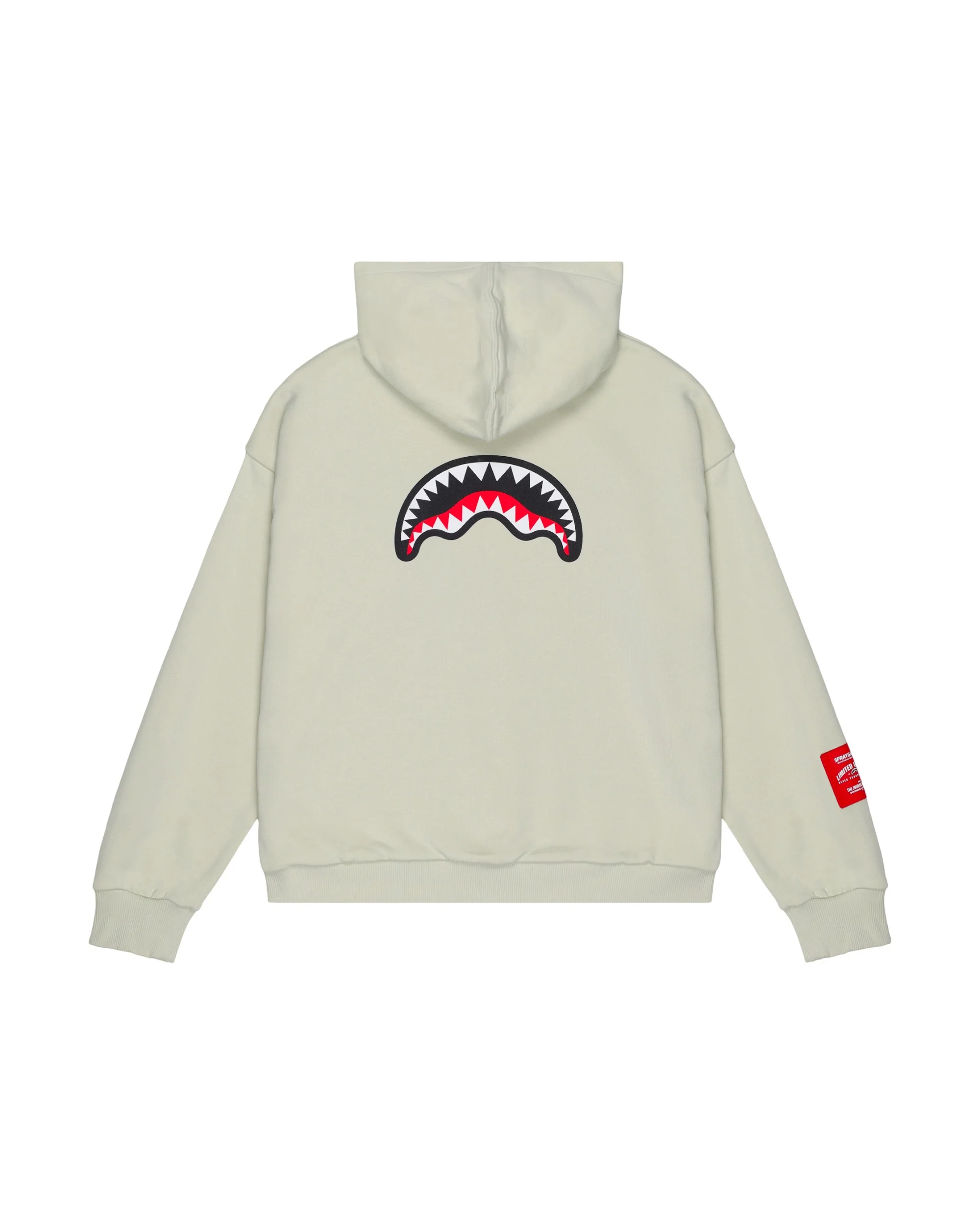SHARK BASIC OVER FULLZIP HOODIE SAGE - Image 2