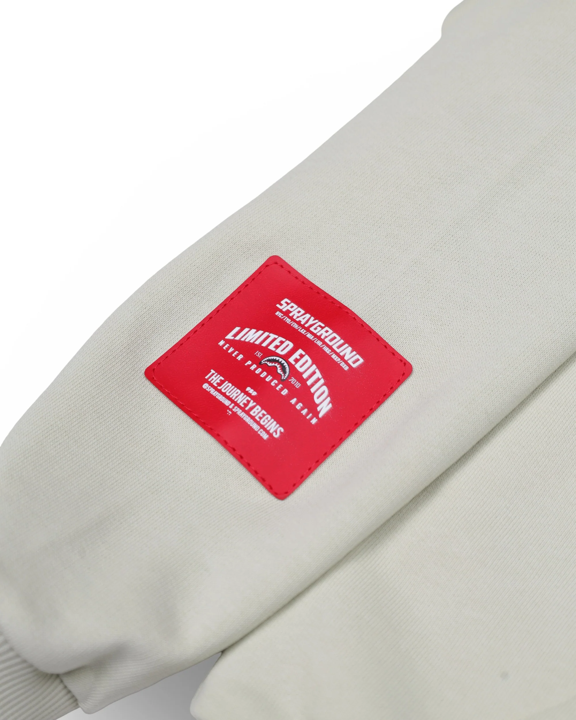 SHARK BASIC OVER FULLZIP HOODIE SAGE - Image 6