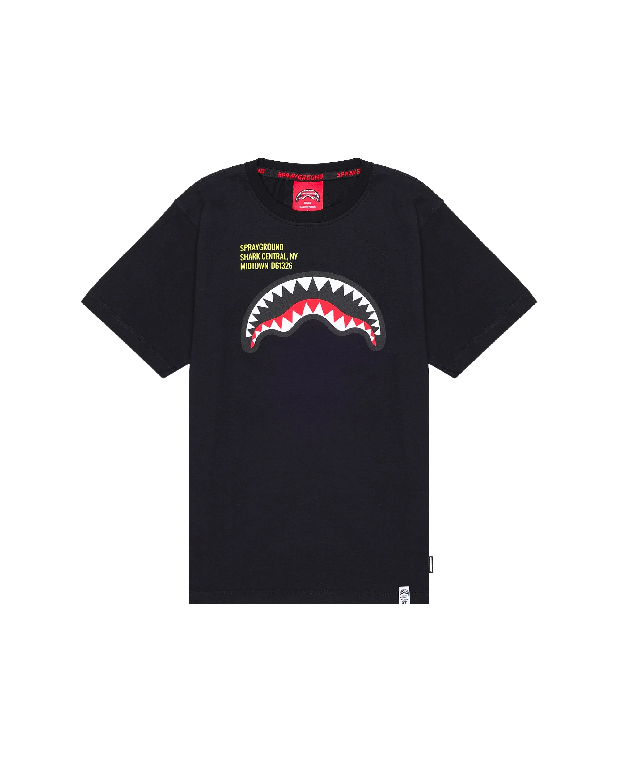 SHARK BASIC REG T-SHIRT BLK
