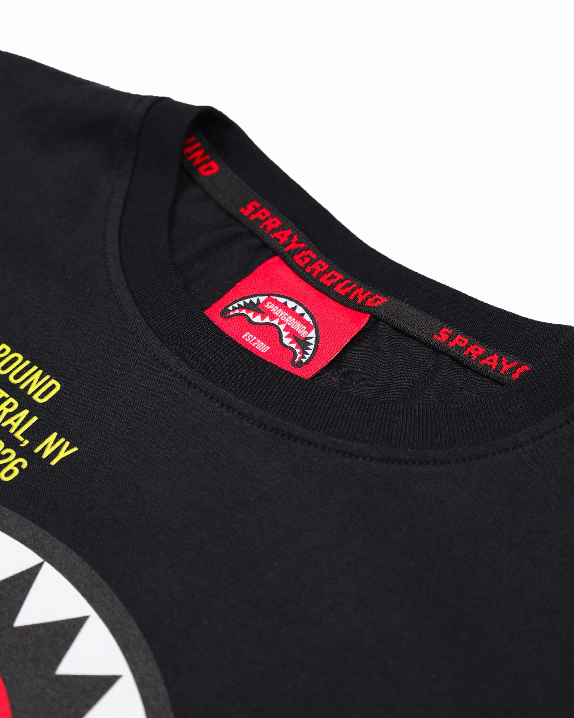 SHARK BASIC REG T-SHIRT BLK - Image 5