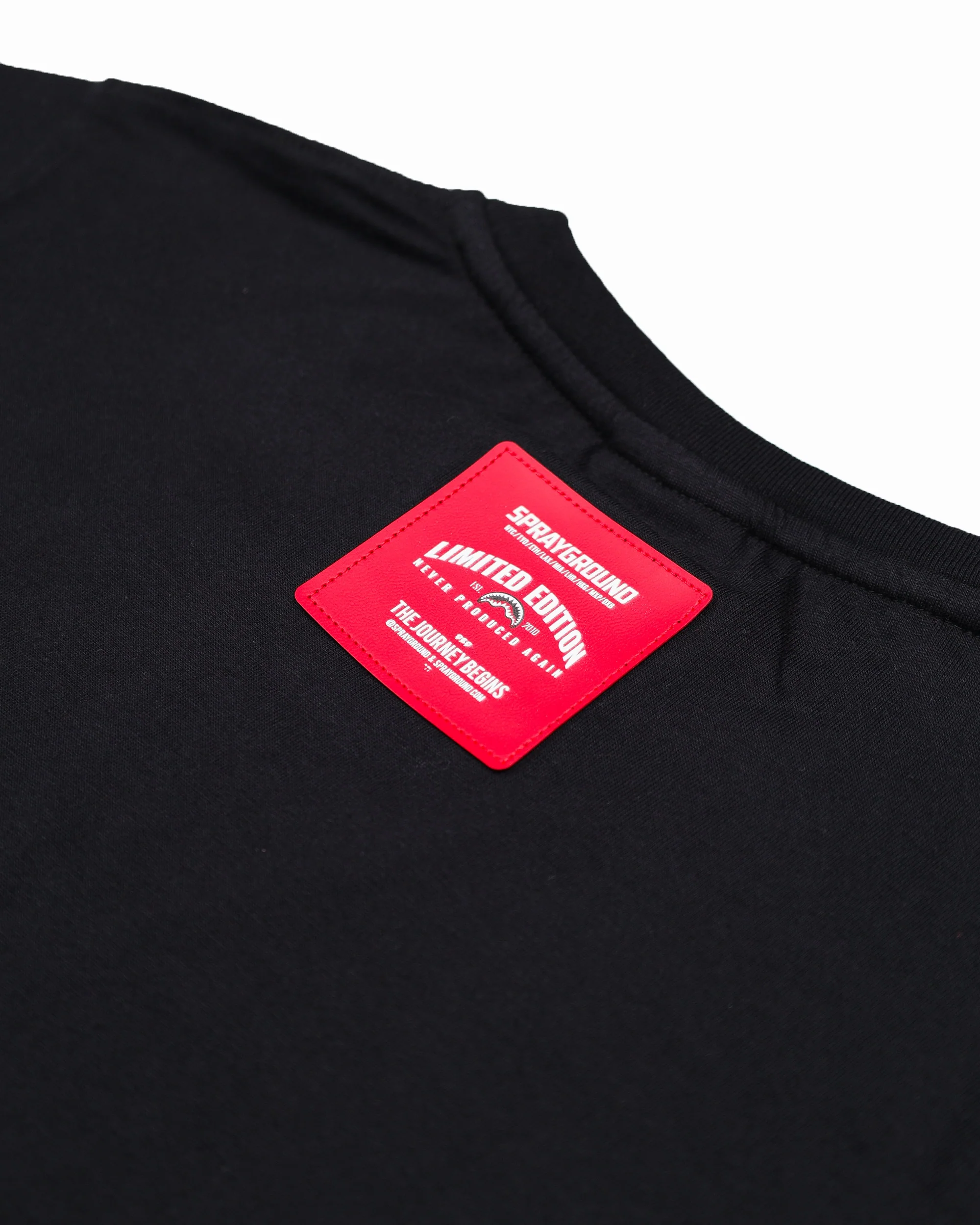 SHARK BASIC REG T-SHIRT BLK - Image 8