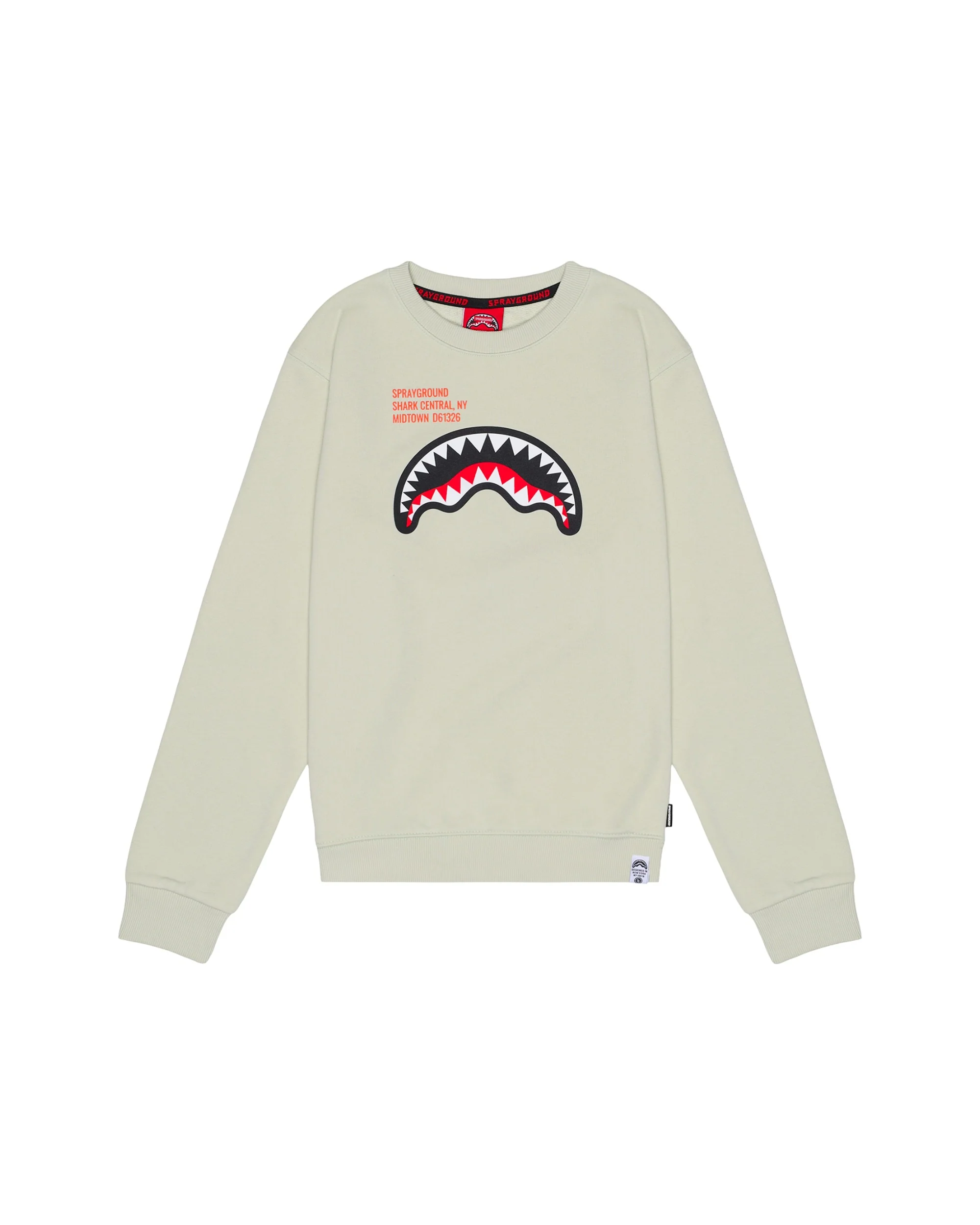 SHARK BASIC SAGE REGULAR CREWNECK