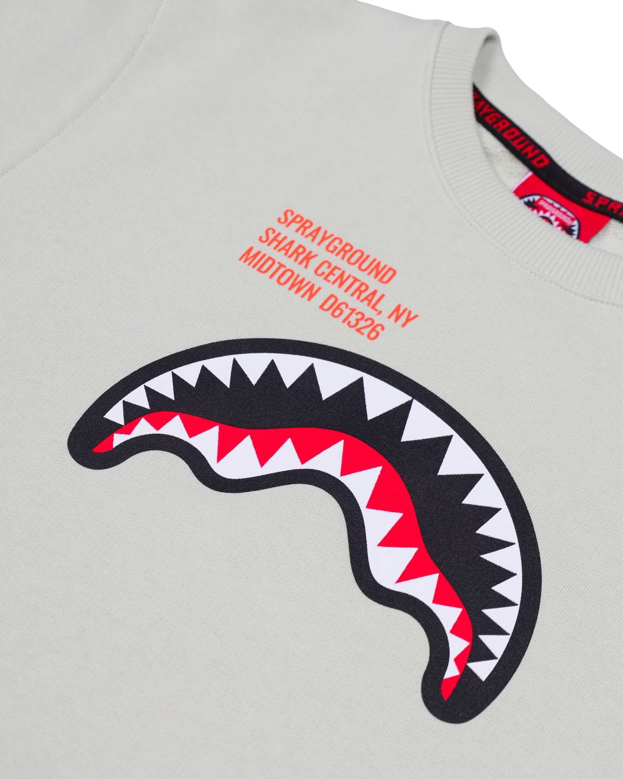 SHARK BASIC SAGE REGULAR CREWNECK - Image 4