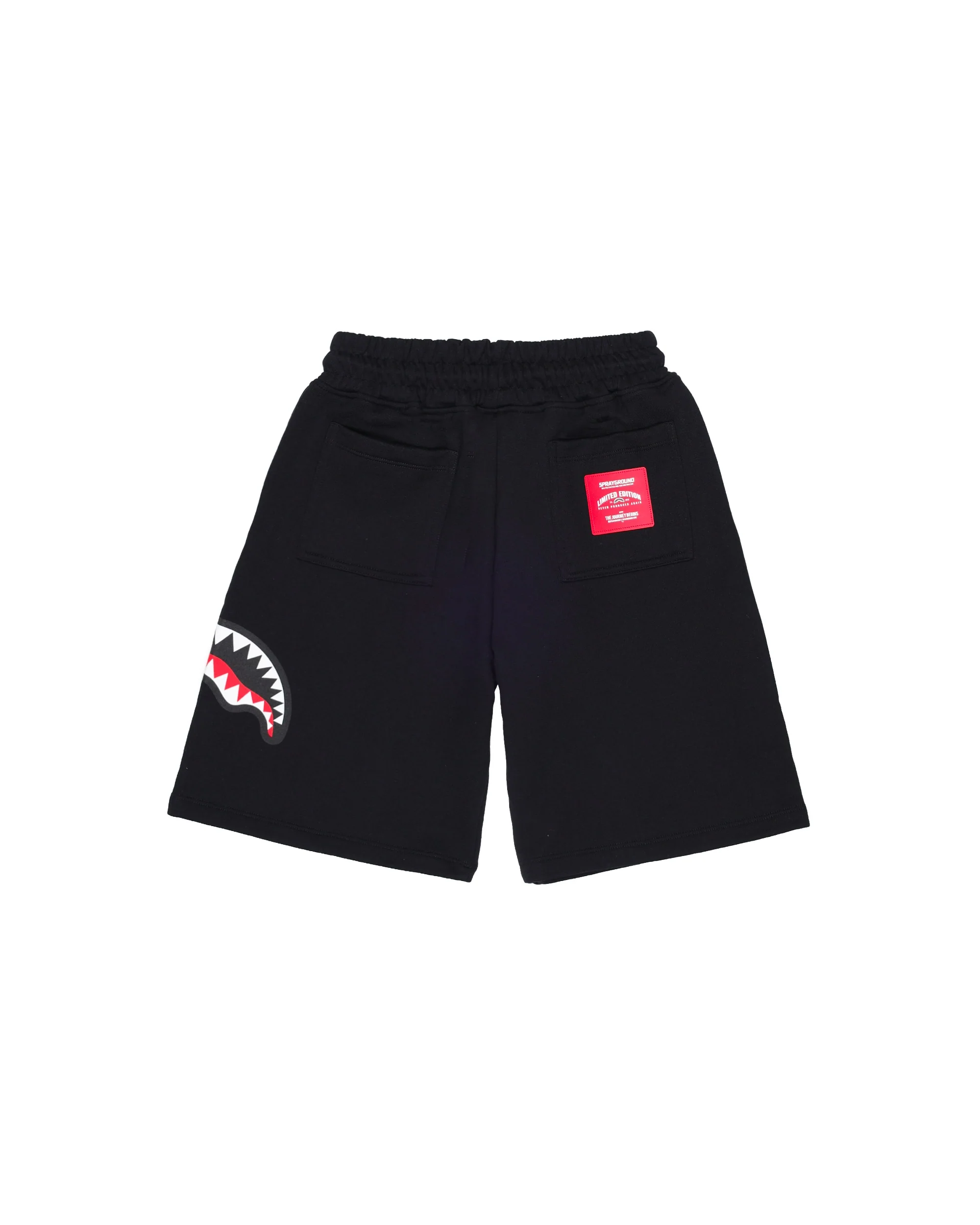 SHARK BASIC SHORTS BLK - Image 5