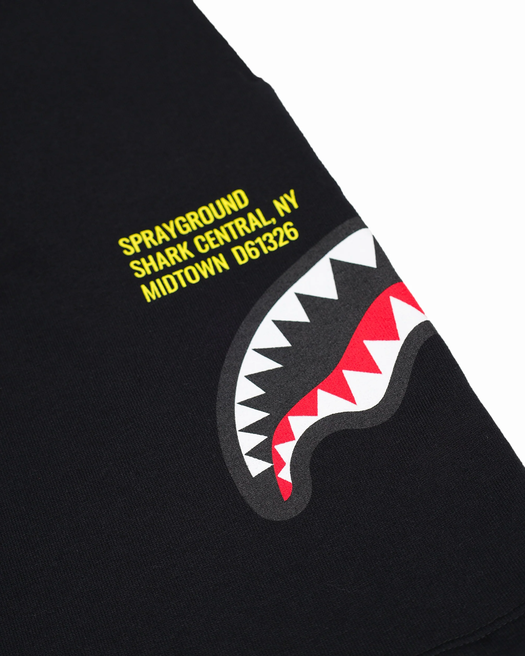 SHARK BASIC SHORTS BLK - Image 7