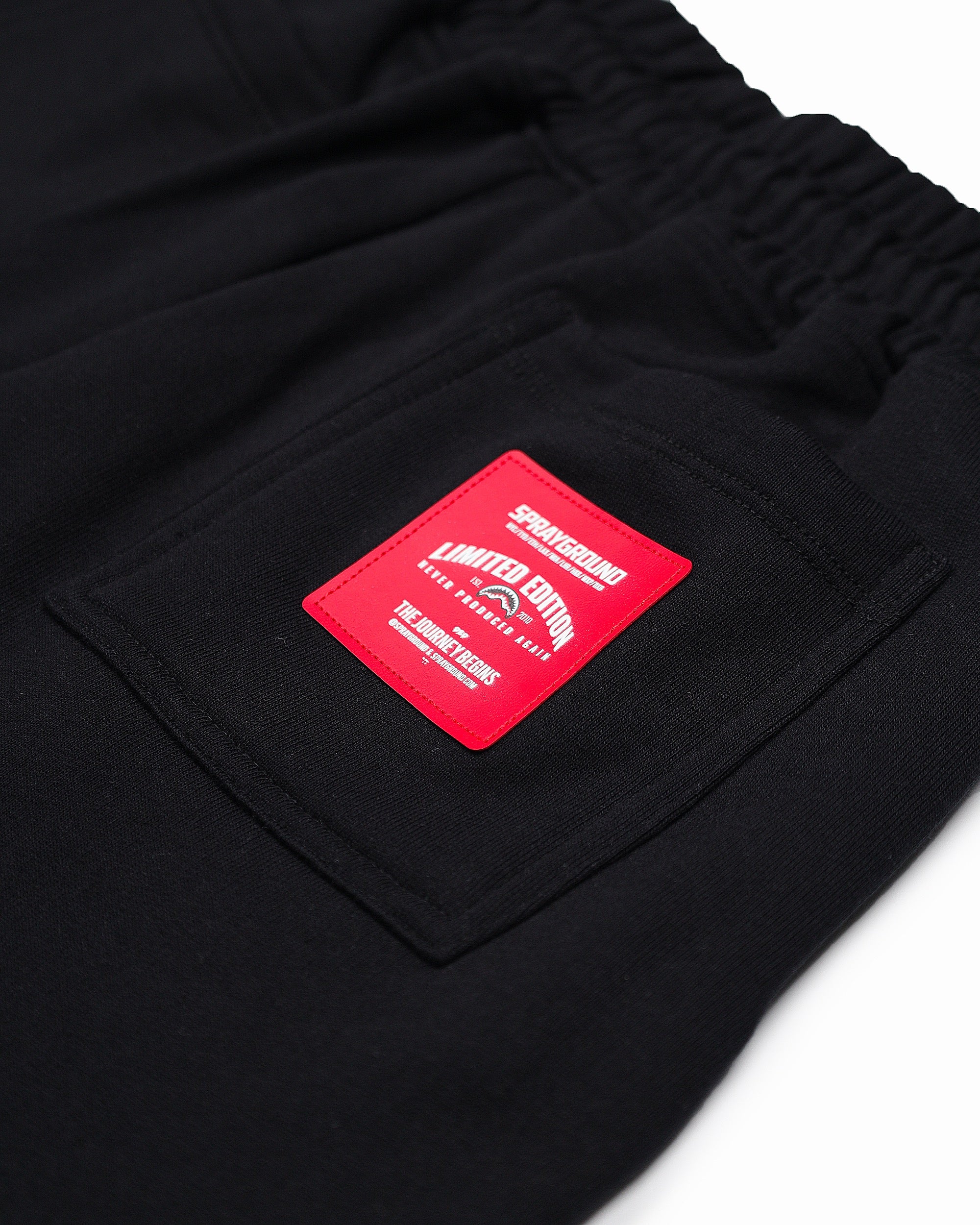 SHARK BASIC SHORTS BLK - Image 9