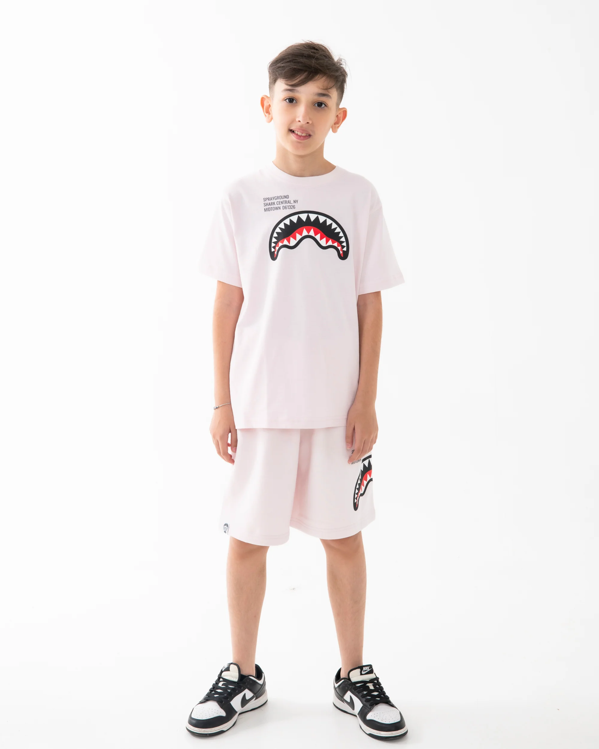 SHARK BASIC SHORTS LIGHT PINK - Image 3