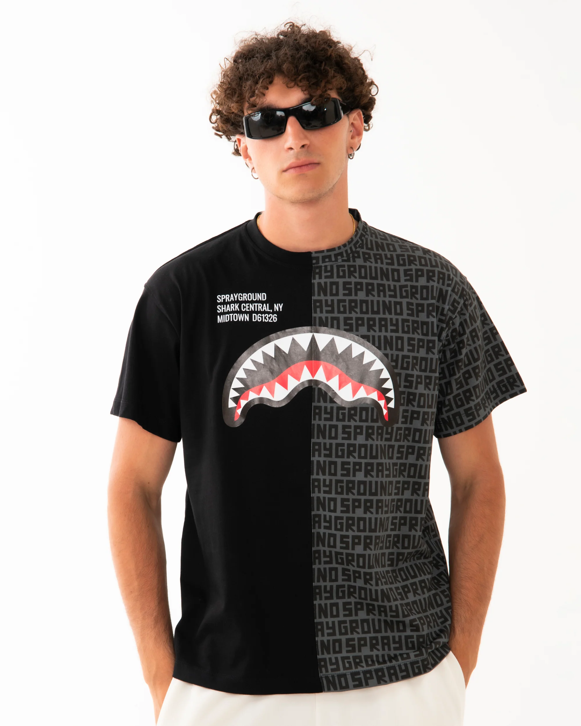 SHARK CENTRAL SPLIT INFINITY NEW REGULAR T-SHIRT - Image 2