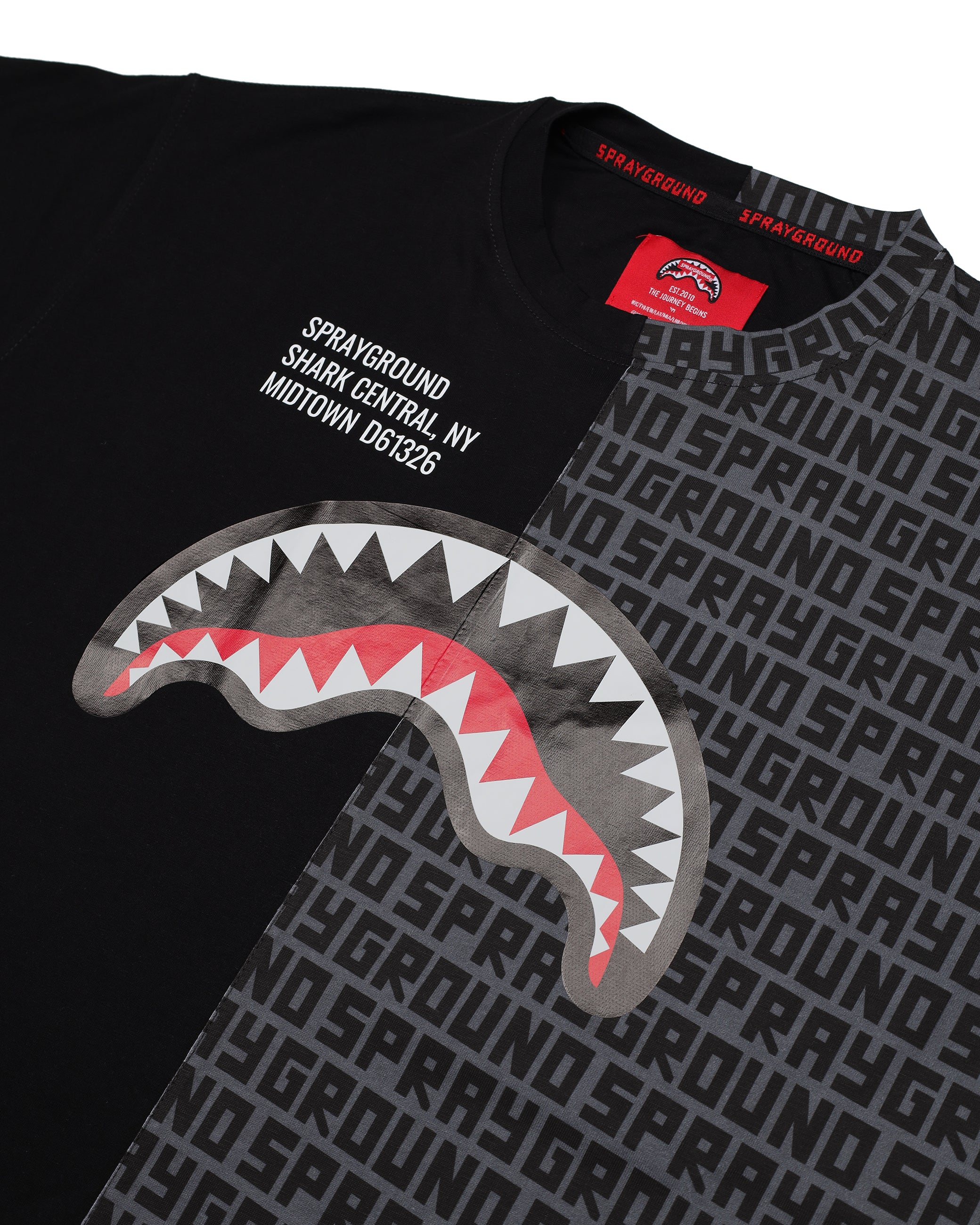 SHARK CENTRAL SPLIT INFINITY NEW REGULAR T-SHIRT - Image 6