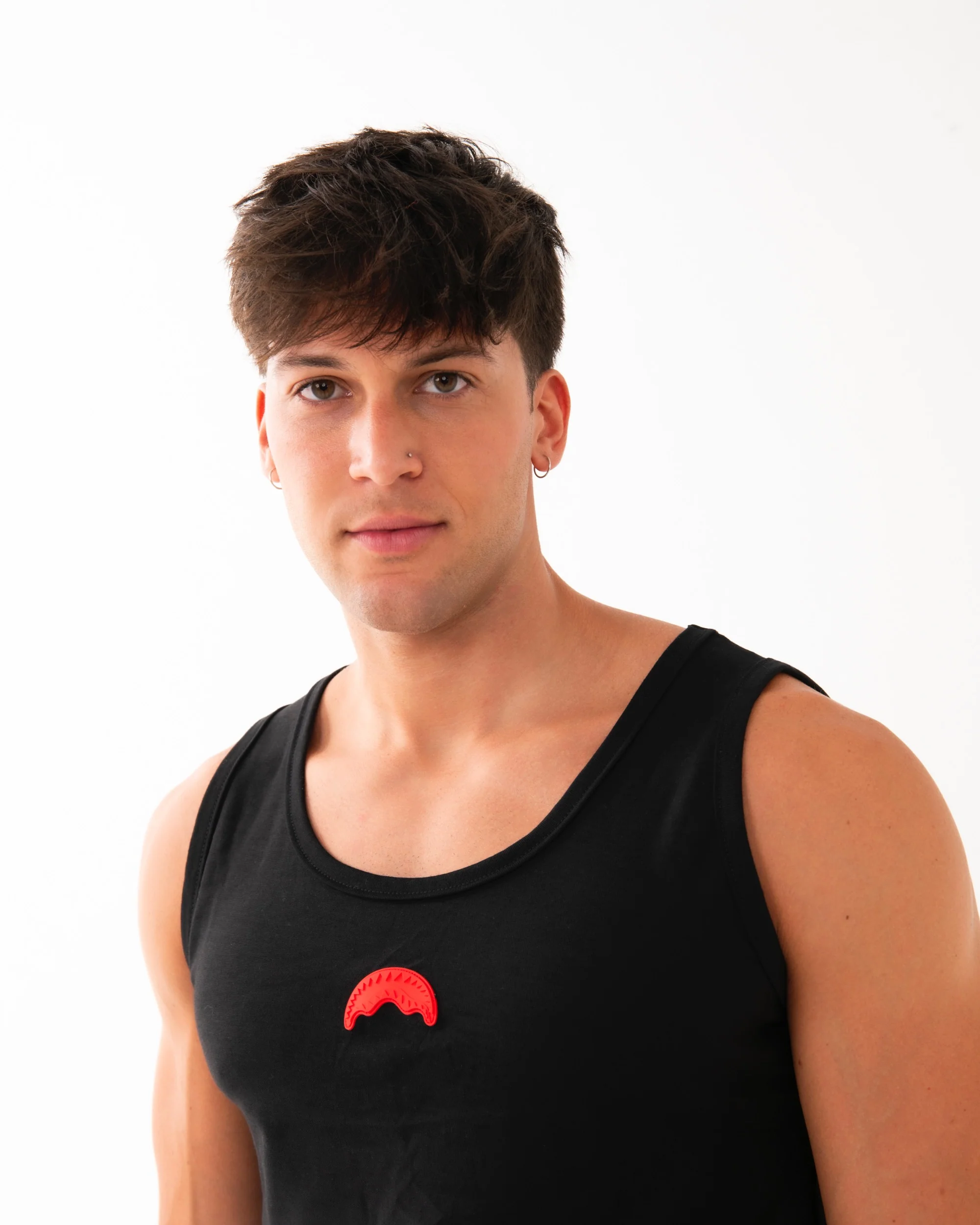 SHARK CENTRAL TANKTOP BLK - Image 3