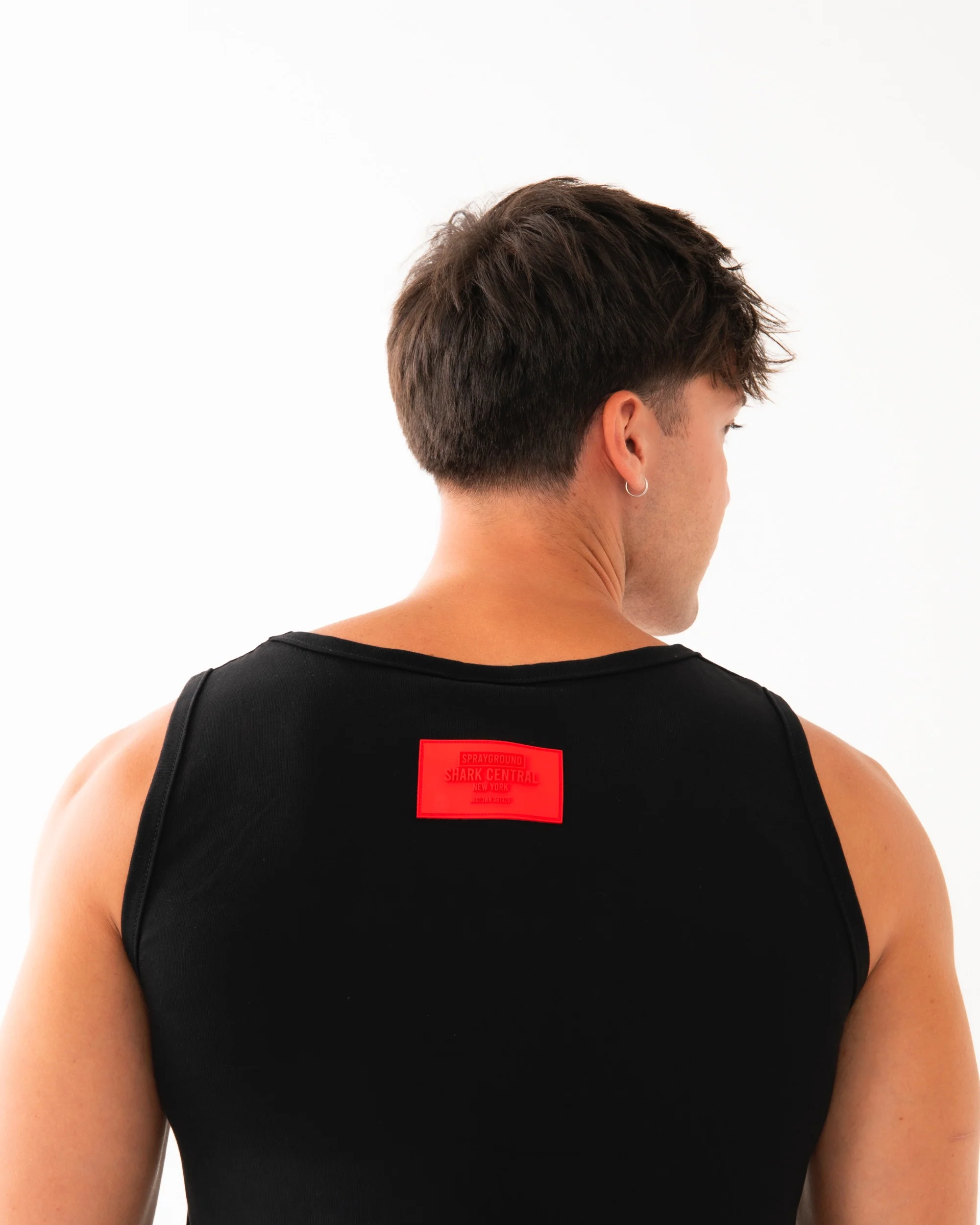 SHARK CENTRAL TANKTOP BLK - Image 5