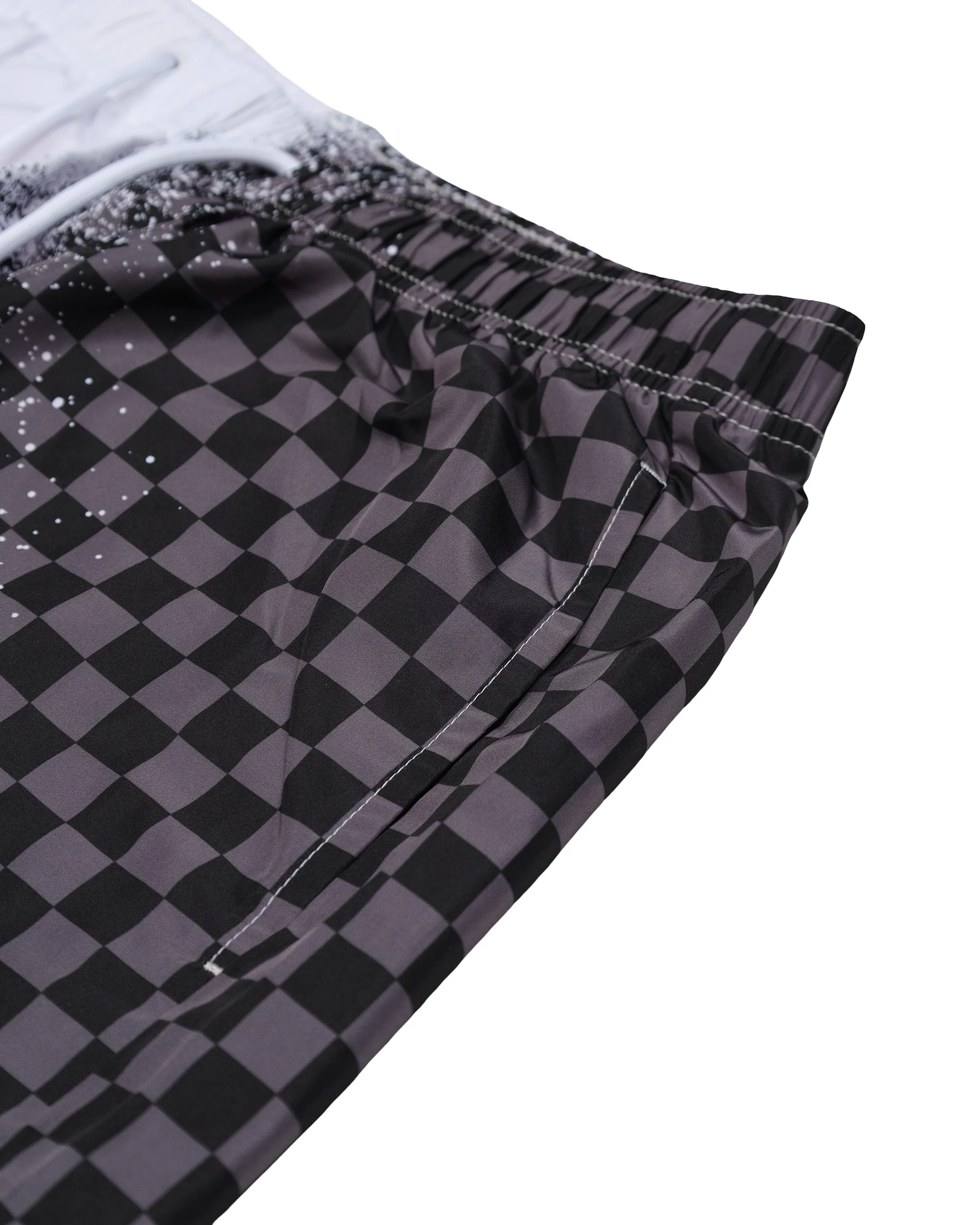 SHARK IN PARIS GREY SWIM TRUNKS - Image 6