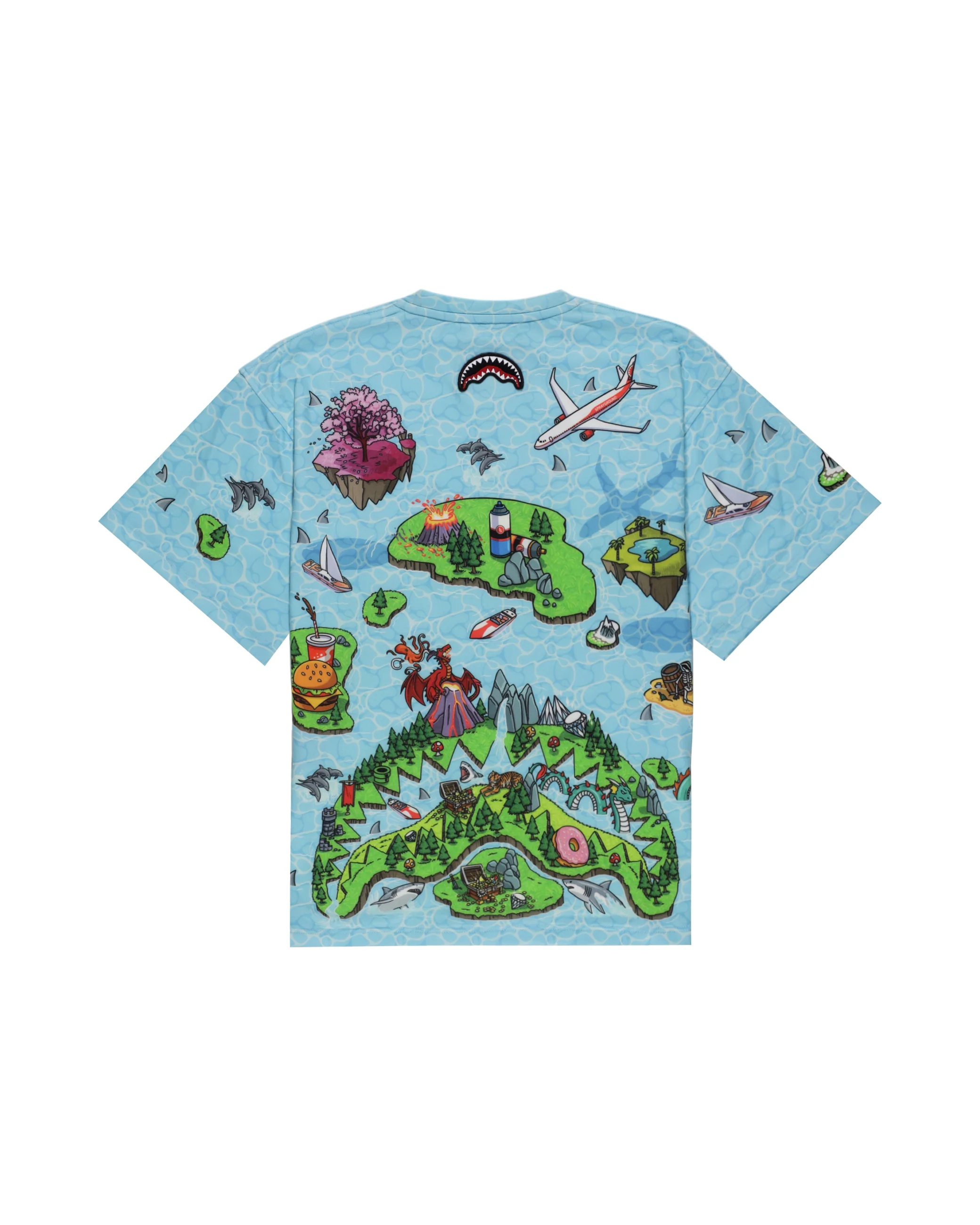 SHARK ISLAND MAYHEM OVER T-SHIRT - Image 3
