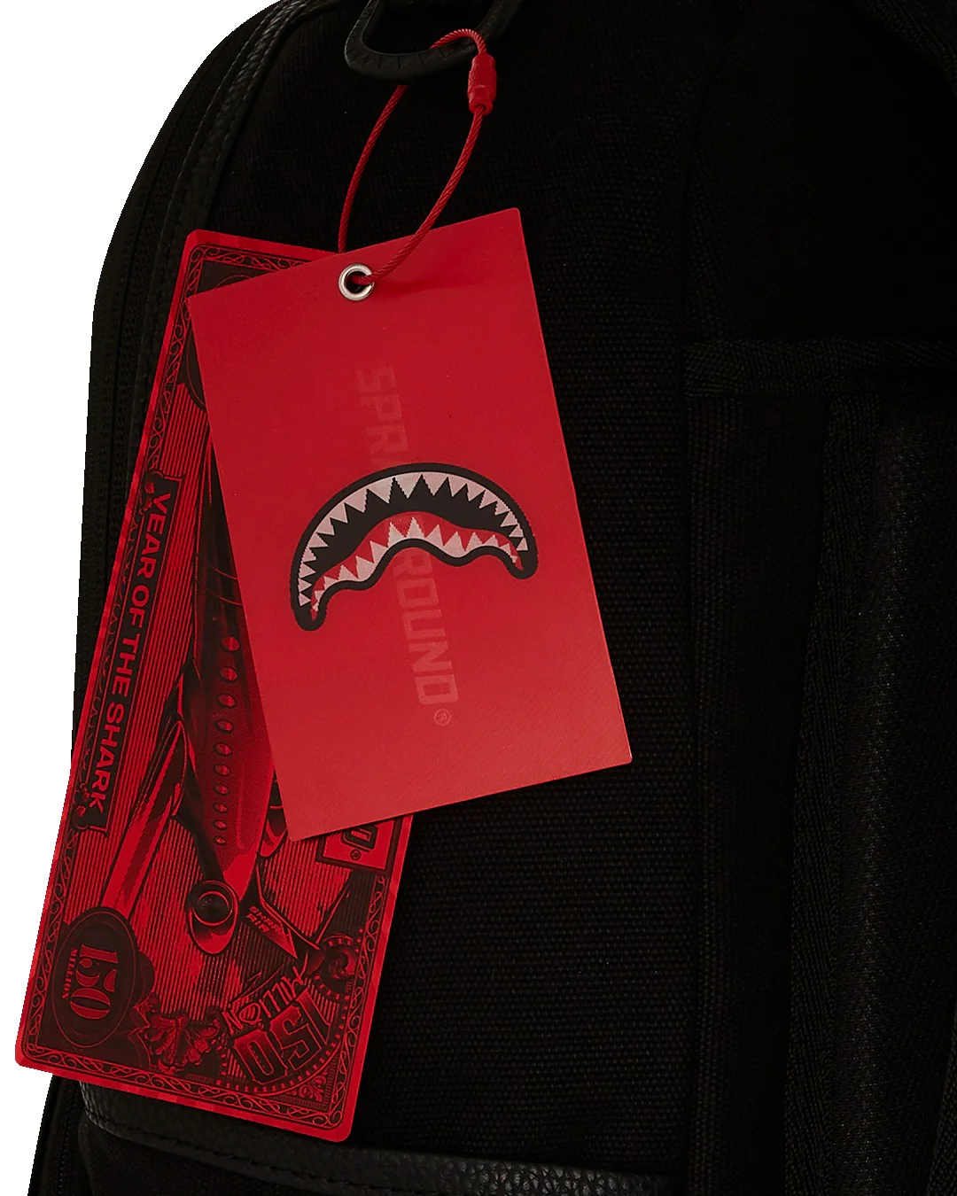 SHARK POCKET CANAVAS BACKPACK - Image 12