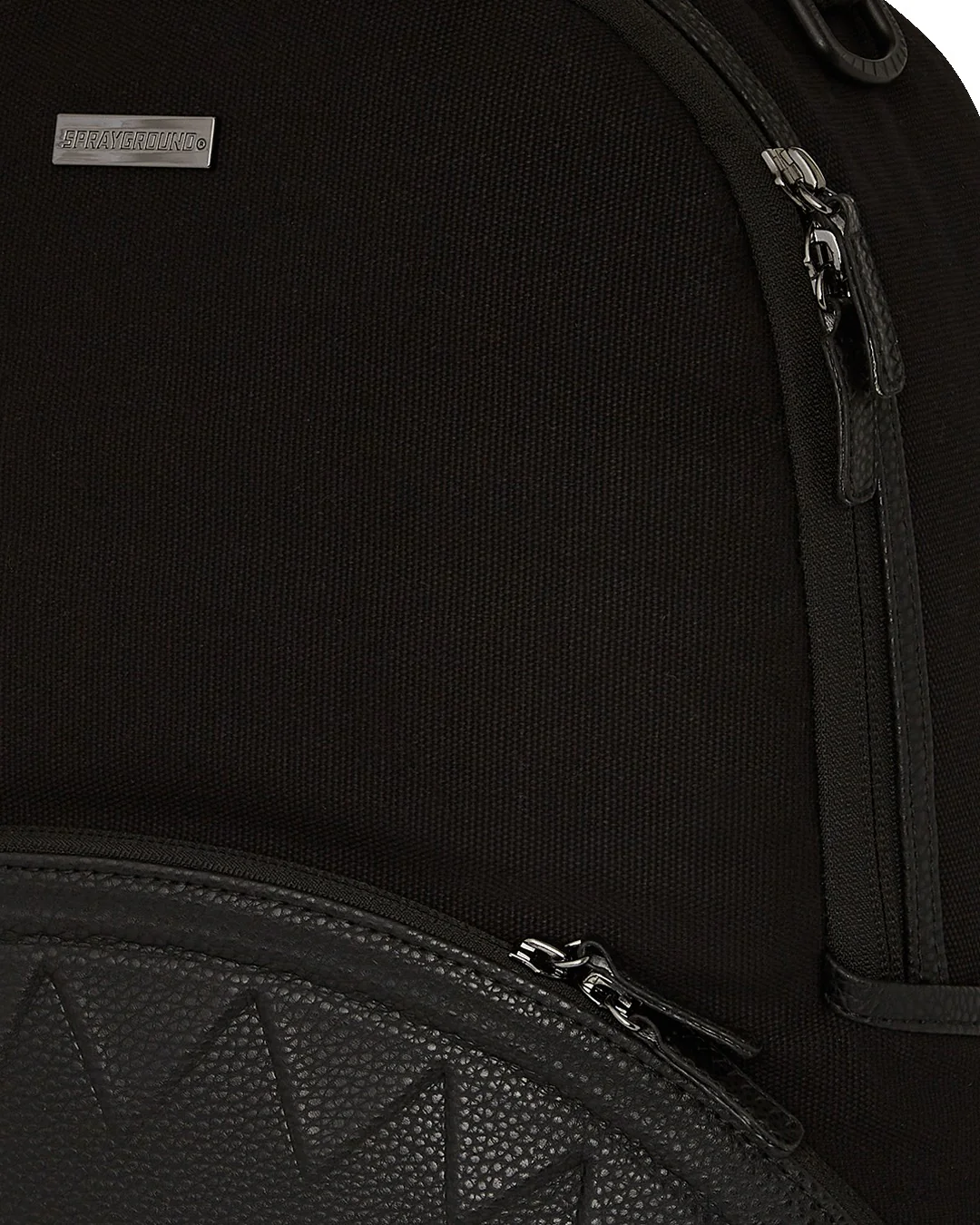 SHARK POCKET CANAVAS BACKPACK - Image 6