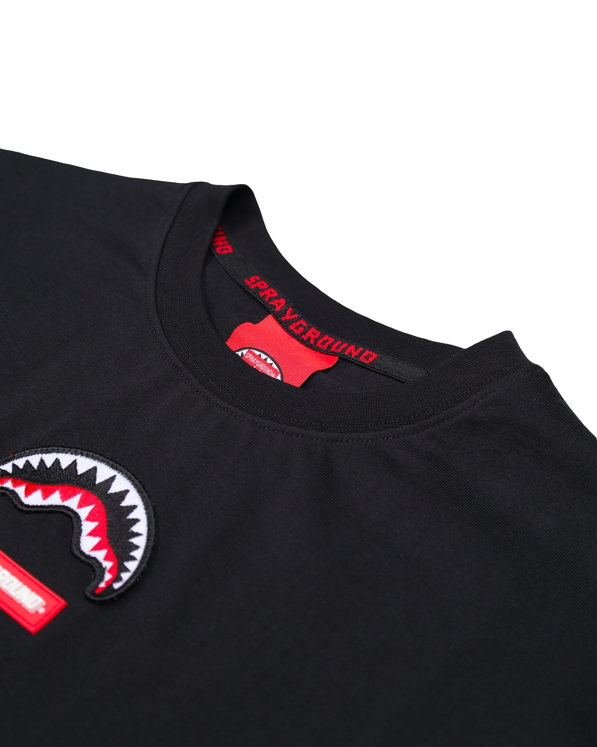 SHARKPATCHES NEW REGULAR T-SHIRT BLK - Image 9